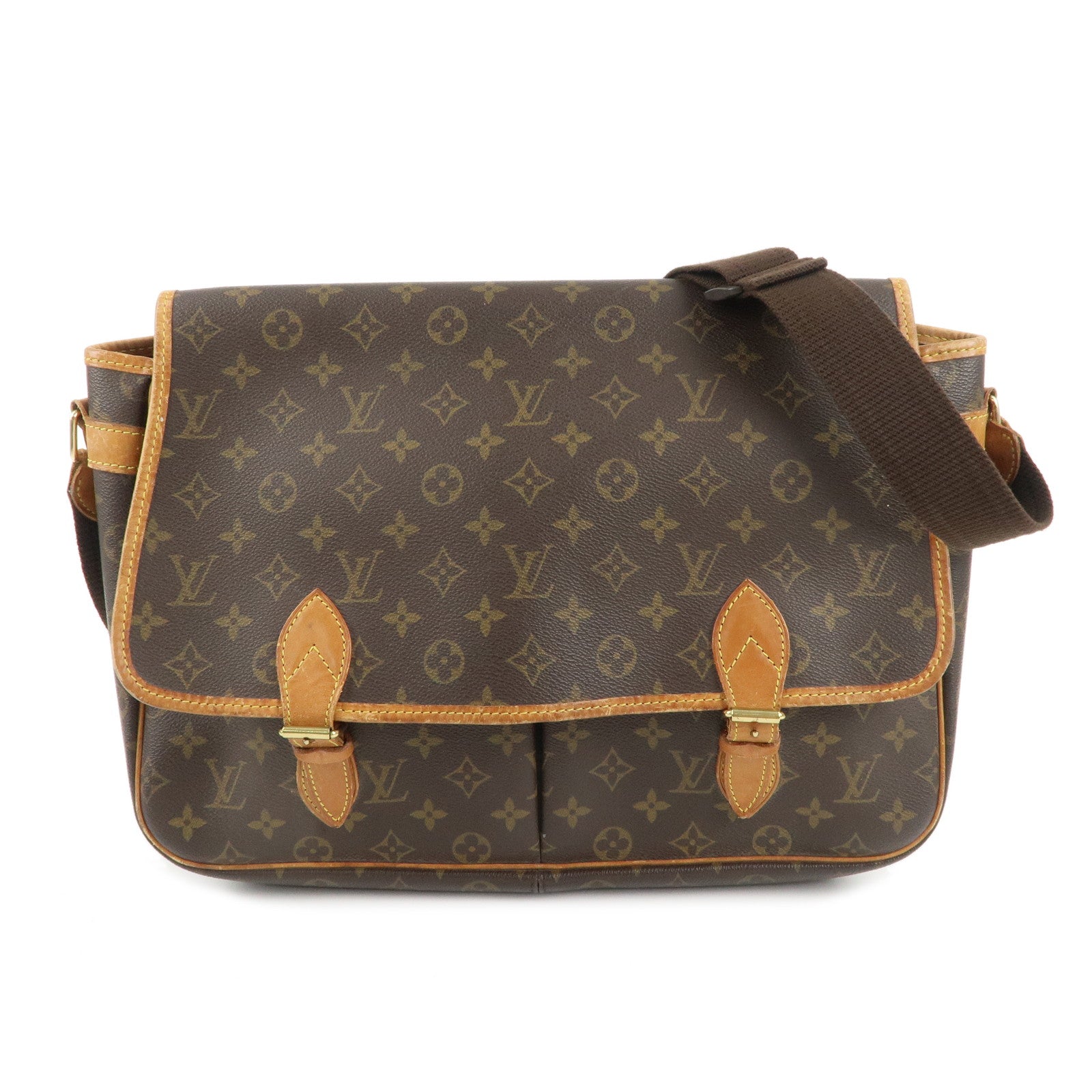 Louis Vuitton Monogram Gibessiﾃｨre GM Shoulder Bag M42249