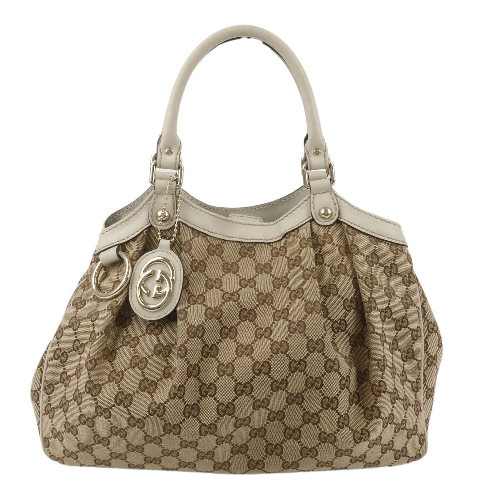 GUCCI-Sukey-GG-Canvas-Leather-Tote-Bag-Beige-Ivory-211944