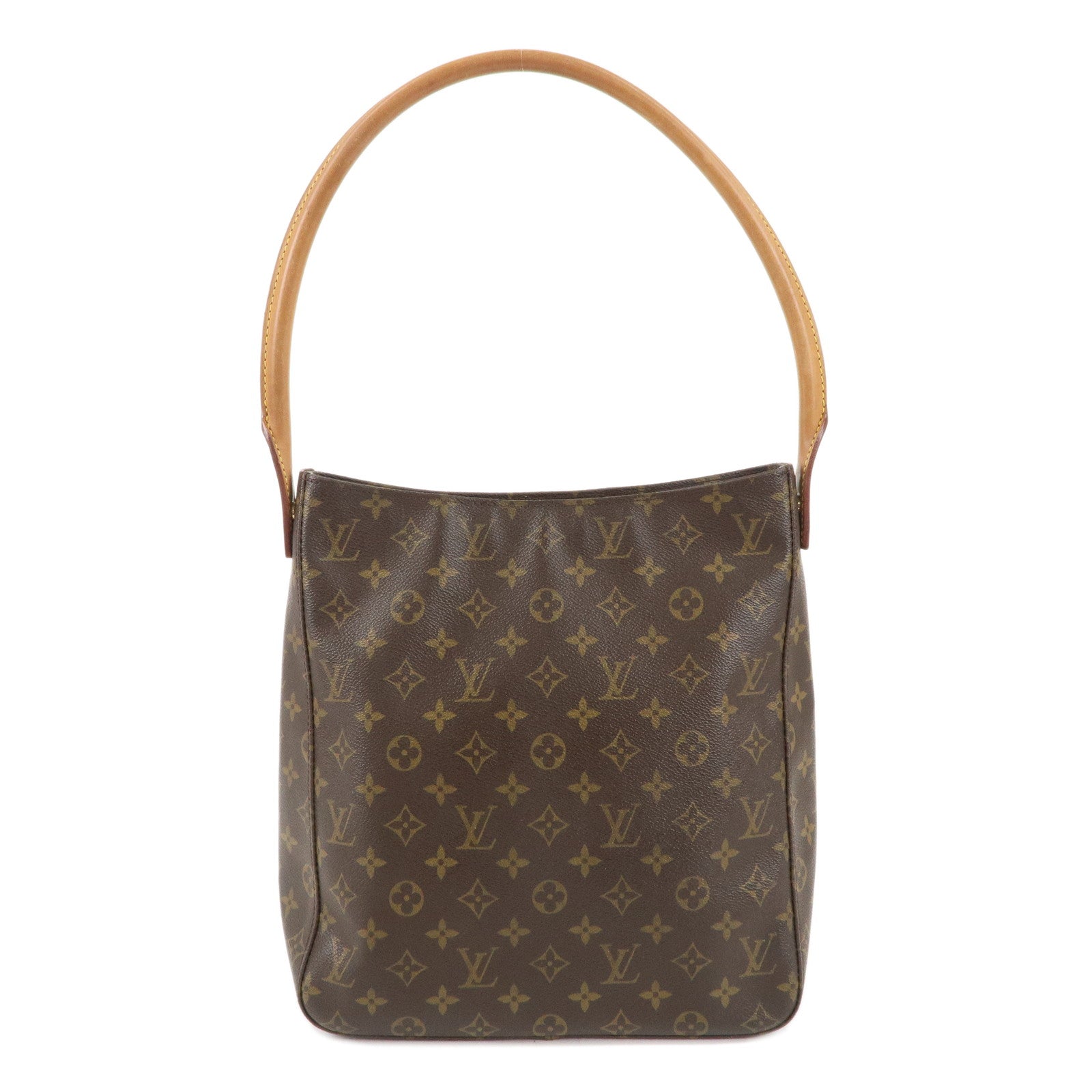 Louis-Vuitton-Monogram-Looping-GM-Shoulder-Bag-Brown-M51145