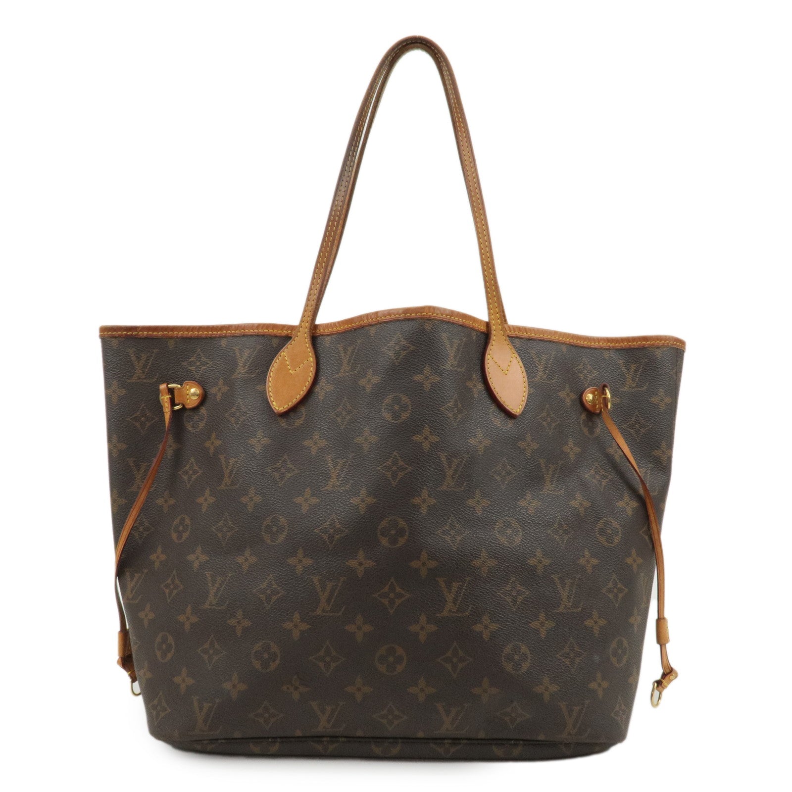 Louis-Vuitton-Monogram-Neverfull-MM-Tote-Bag-Brown-M40156