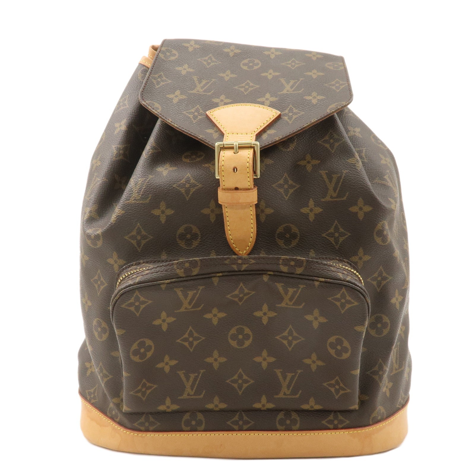 Louis-Vuitton-Monogram-Montsouris-GM-Back-Pack-Brown-M51135