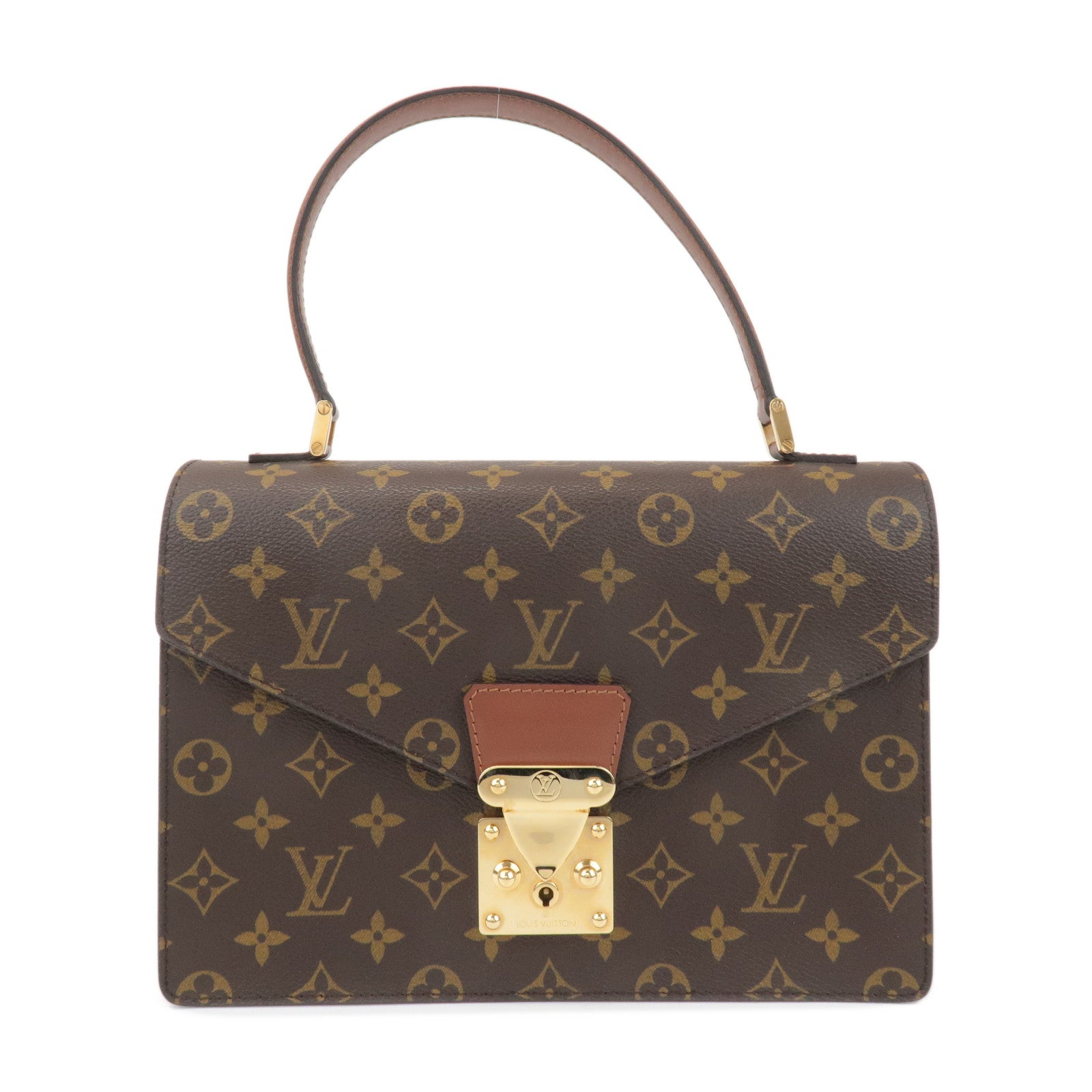 Louis-Vuitton-Monogram-Concorde-Hand-Bag-Brown-M51190