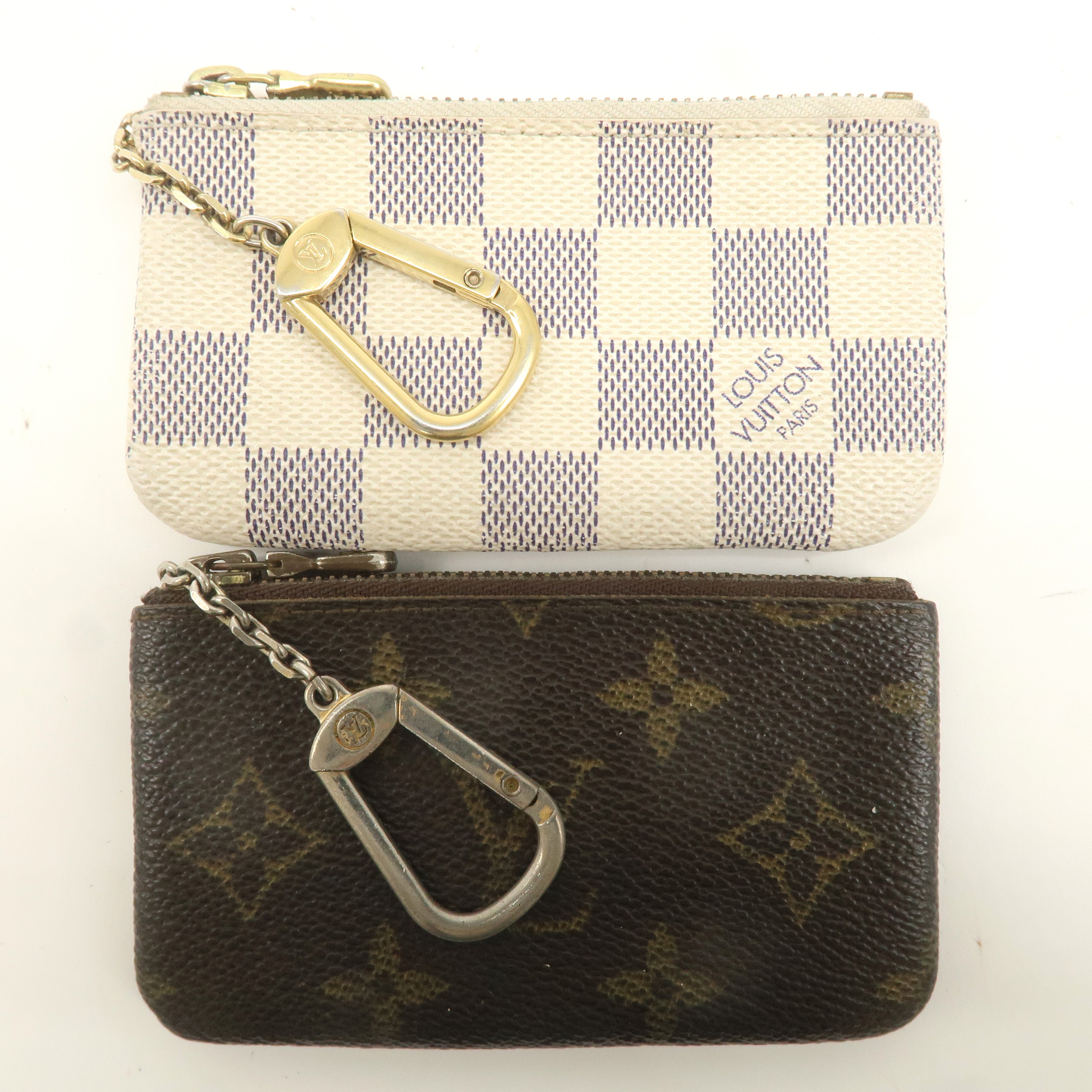 Louis Vuitton Set of 2 Monogram Damier Coin Case N62659 M62650