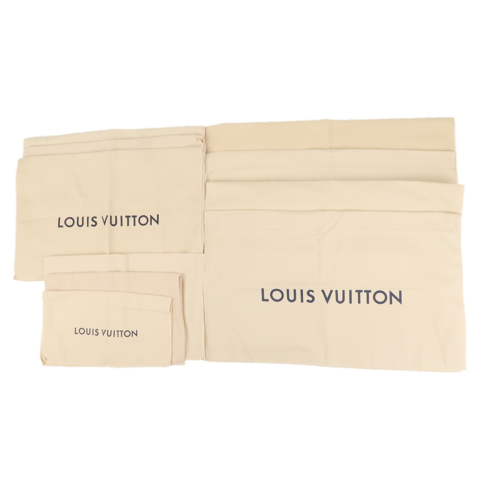 Louis-Vuitton-Set-of-10-Storage-Bag-Dust-Bag-New-Model