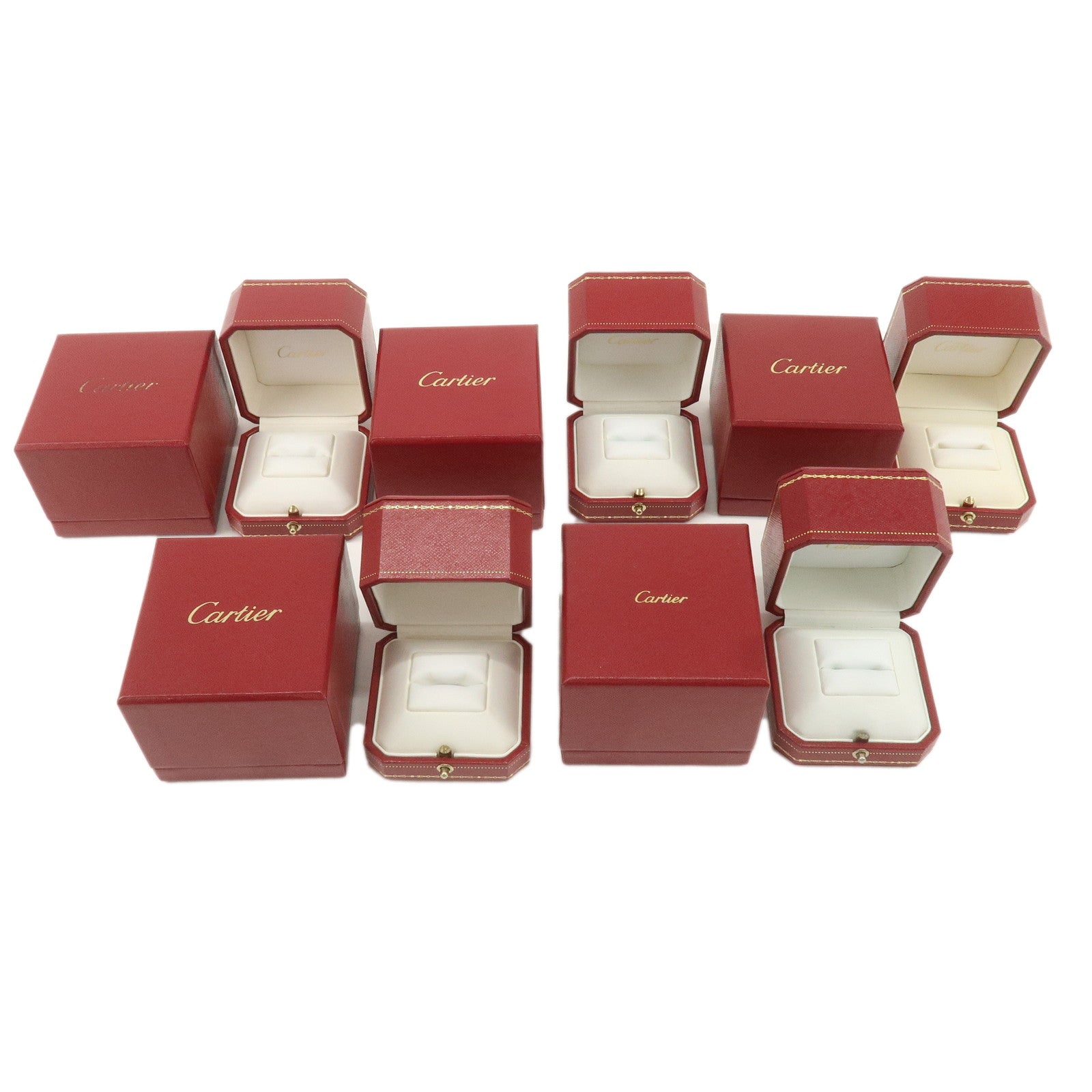 Cartier-Set-of-5-Ring-Box-Display-Box-Jewelry-Box-For-Ring