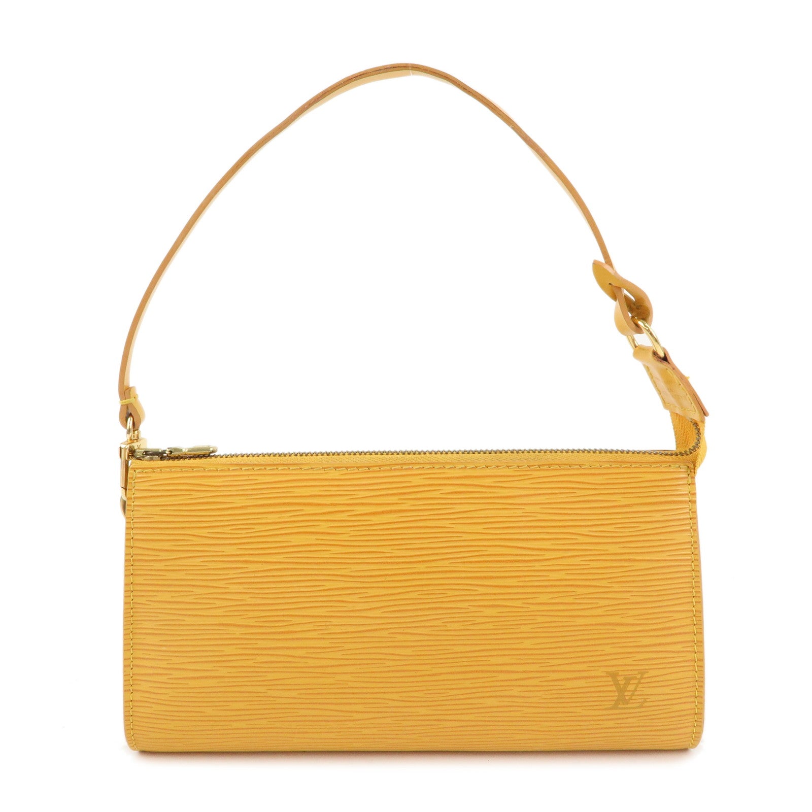 Louis-Vuitton-Epi-Pochette-Accessoires-Pouch-Tassili-Yellow-M52959Used-F/S