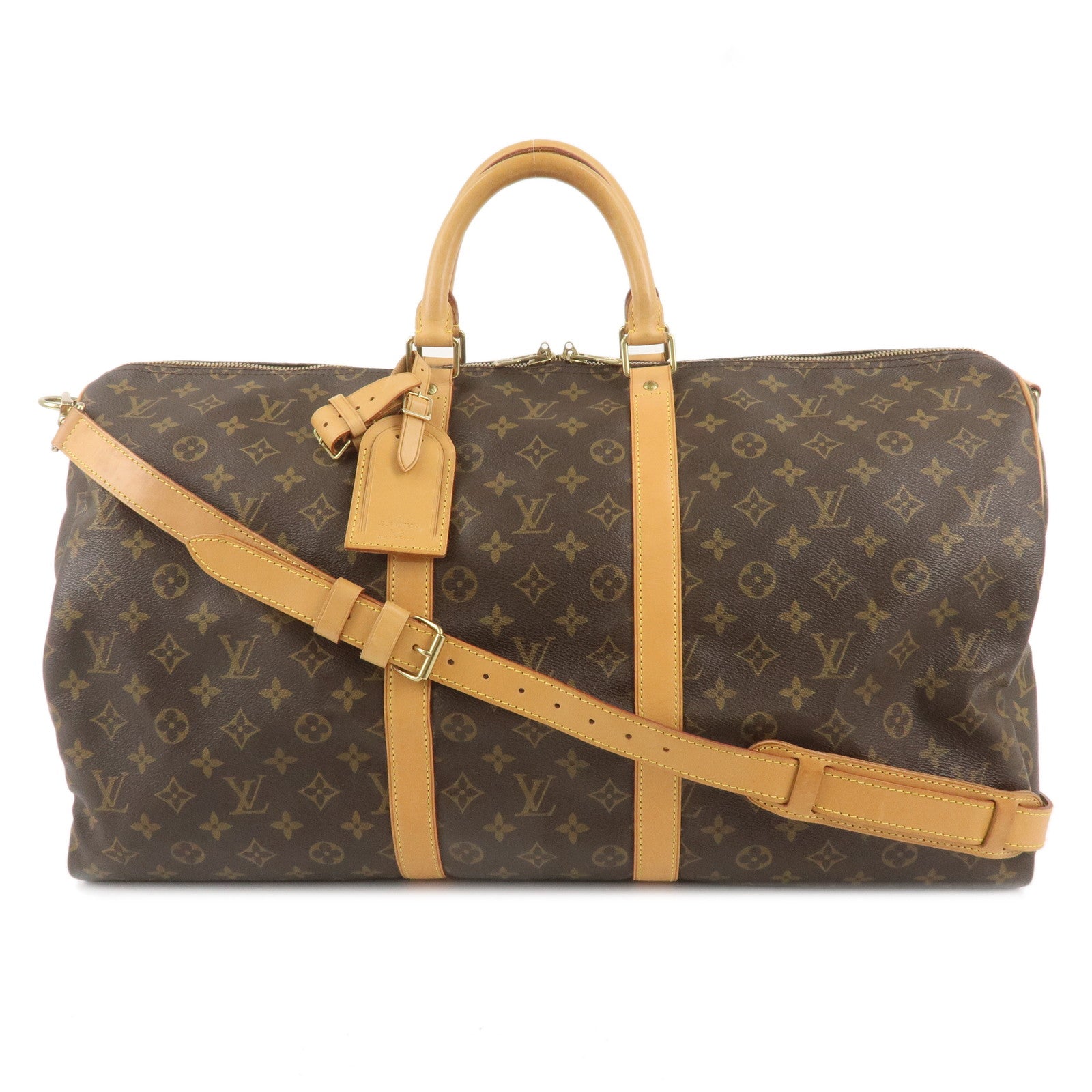 Louis-Vuitton-Monogram-Keep-All-Bandouliere-55-Bag-M41414