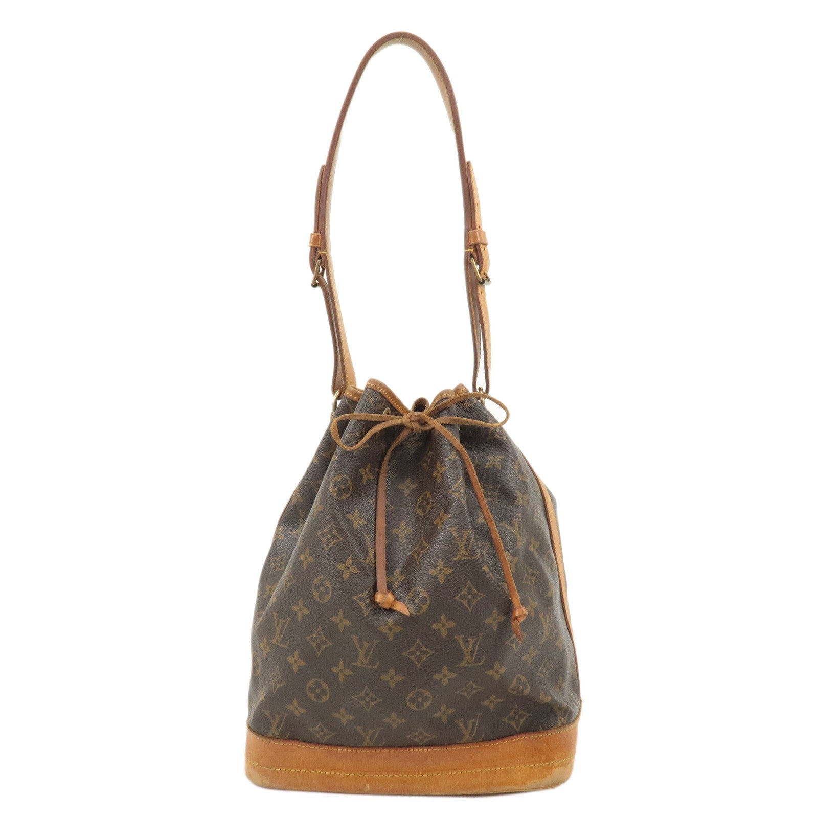 Louis-Vuitton-Monogram-Noe-Shoulder-Bag-Hand-Bag-Brown-M42224