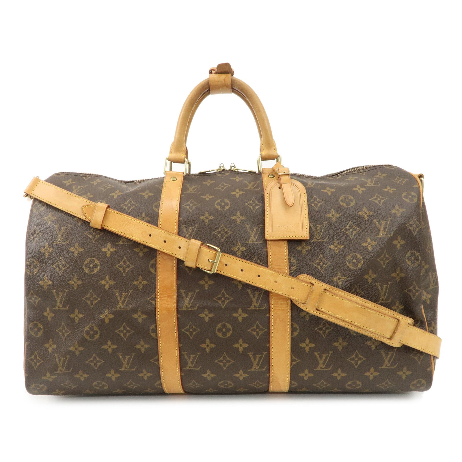 Louis-Vuitton-Monogram-Keep-All-Bandouliere-50-Boston-Bag-M41416