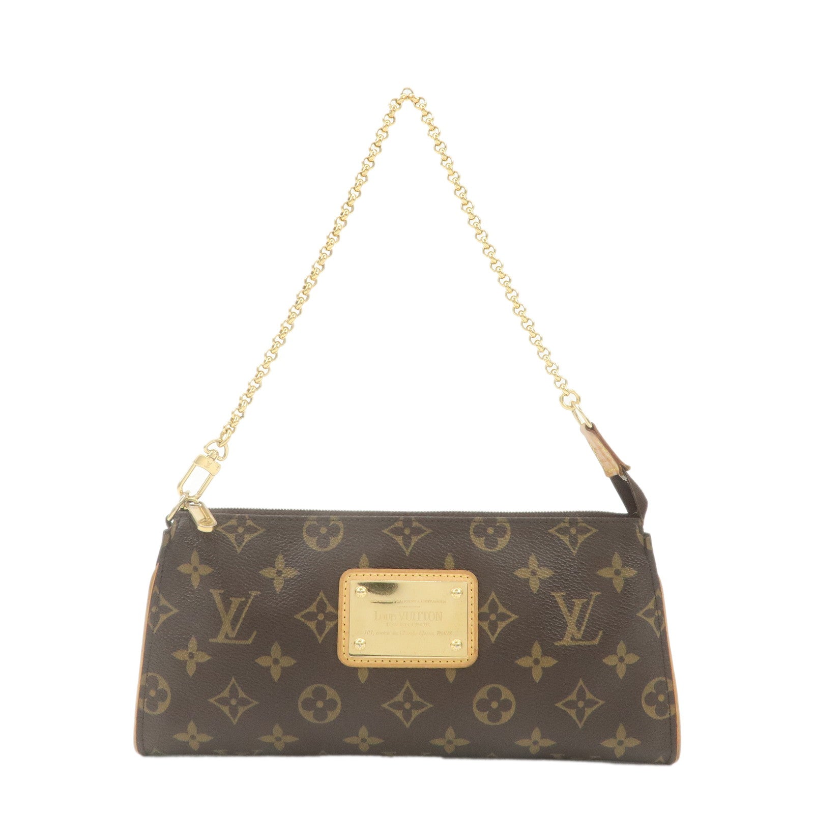 Louis Vuitton Monogram Sophie Chain Shoulder Bag Brown M40158