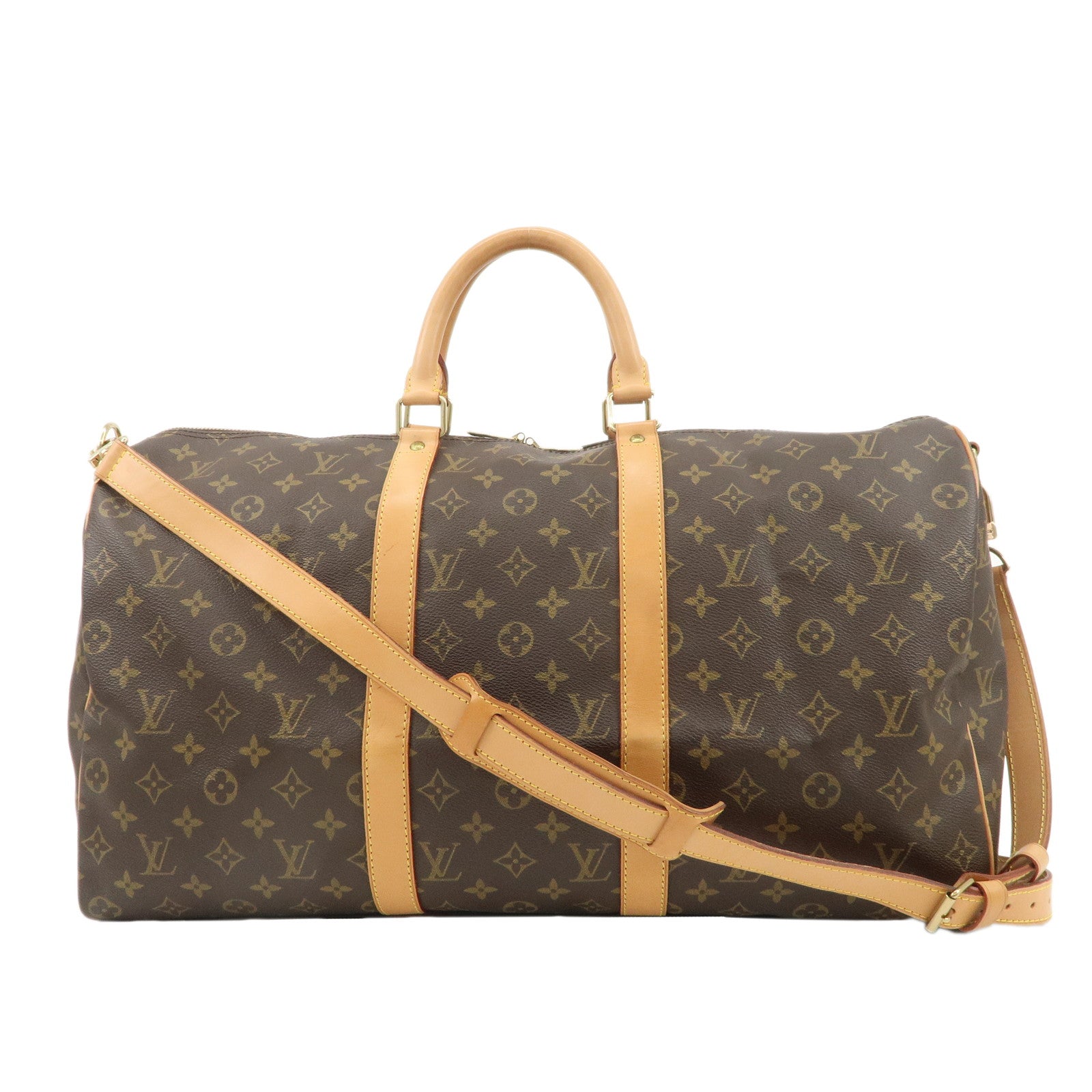 Louis-Vuitton-Monogram-Keep-All-Bandoulier-50-Boston-Bag-M41416