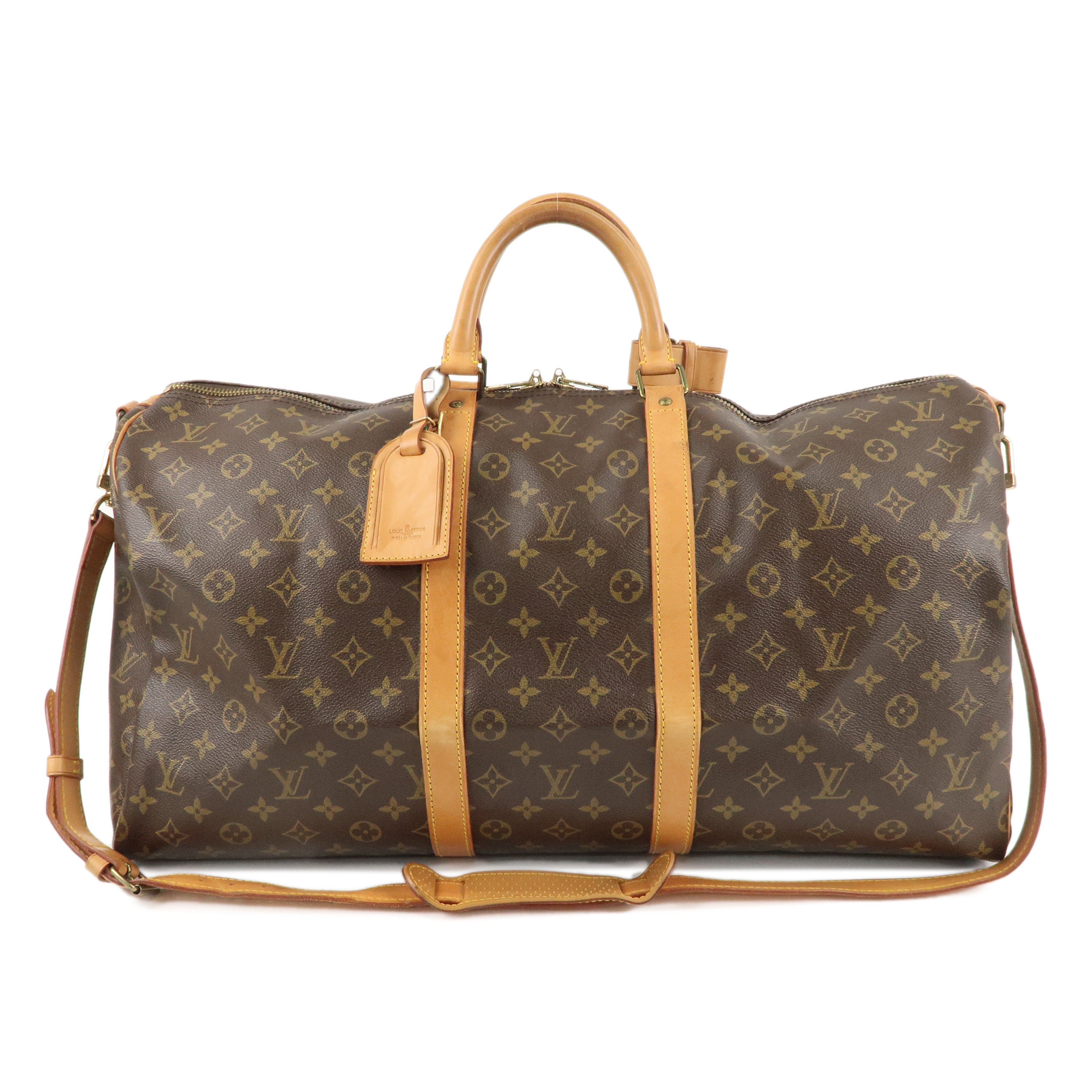 Louis Vuitton Monogram Keep All Bandouliere 55 Bag M41414