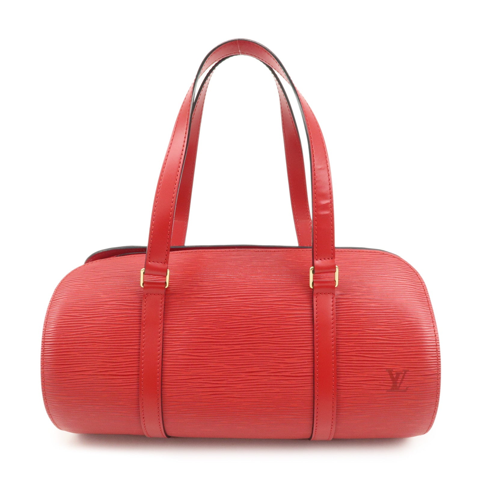 Louis-Vuitton-Epi-Soufflo-Hand-Bag-Castillian-Red-M52227