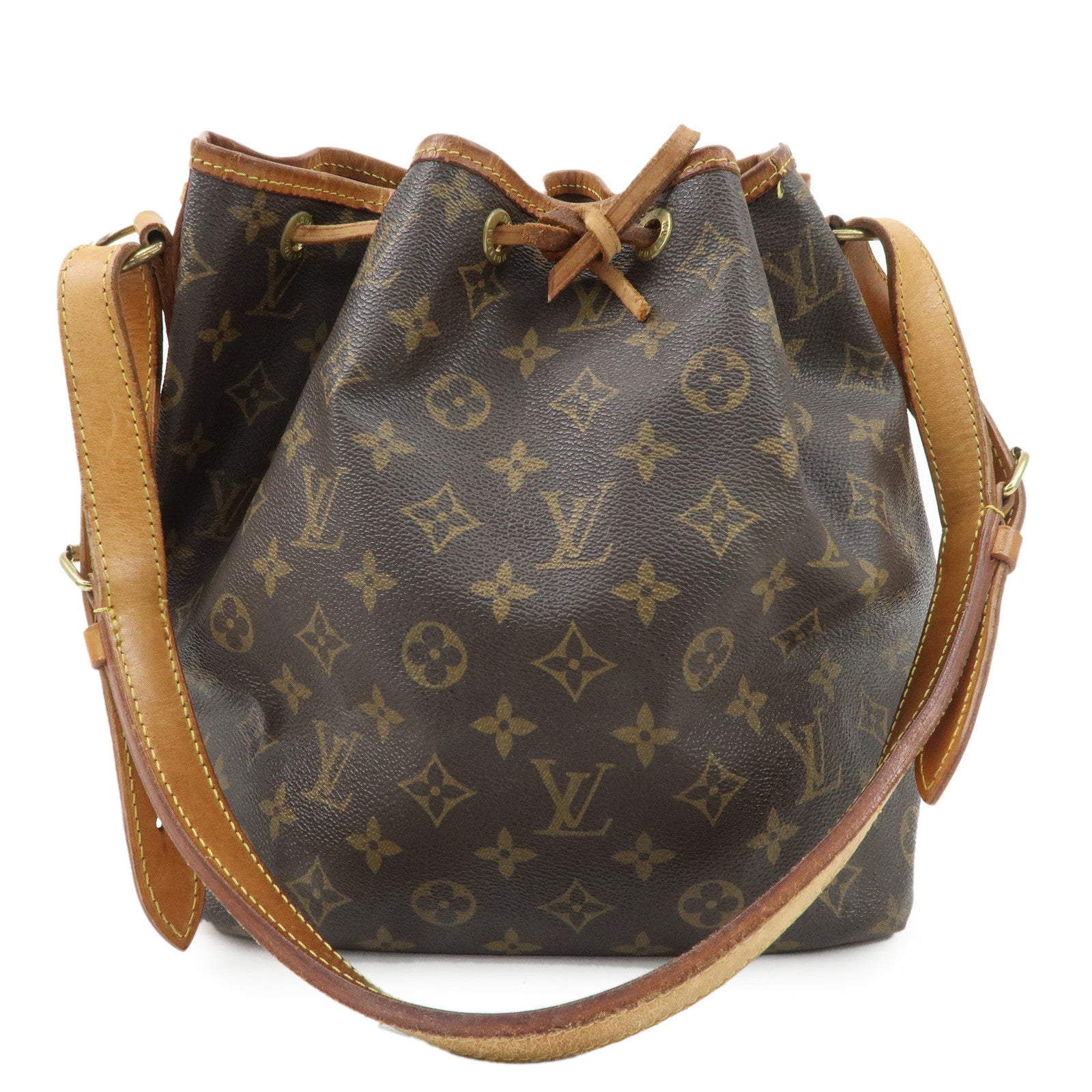 Louis-Vuitton-Monogram-Petit-Noe-Shoulder-Bag-Brown-M42226