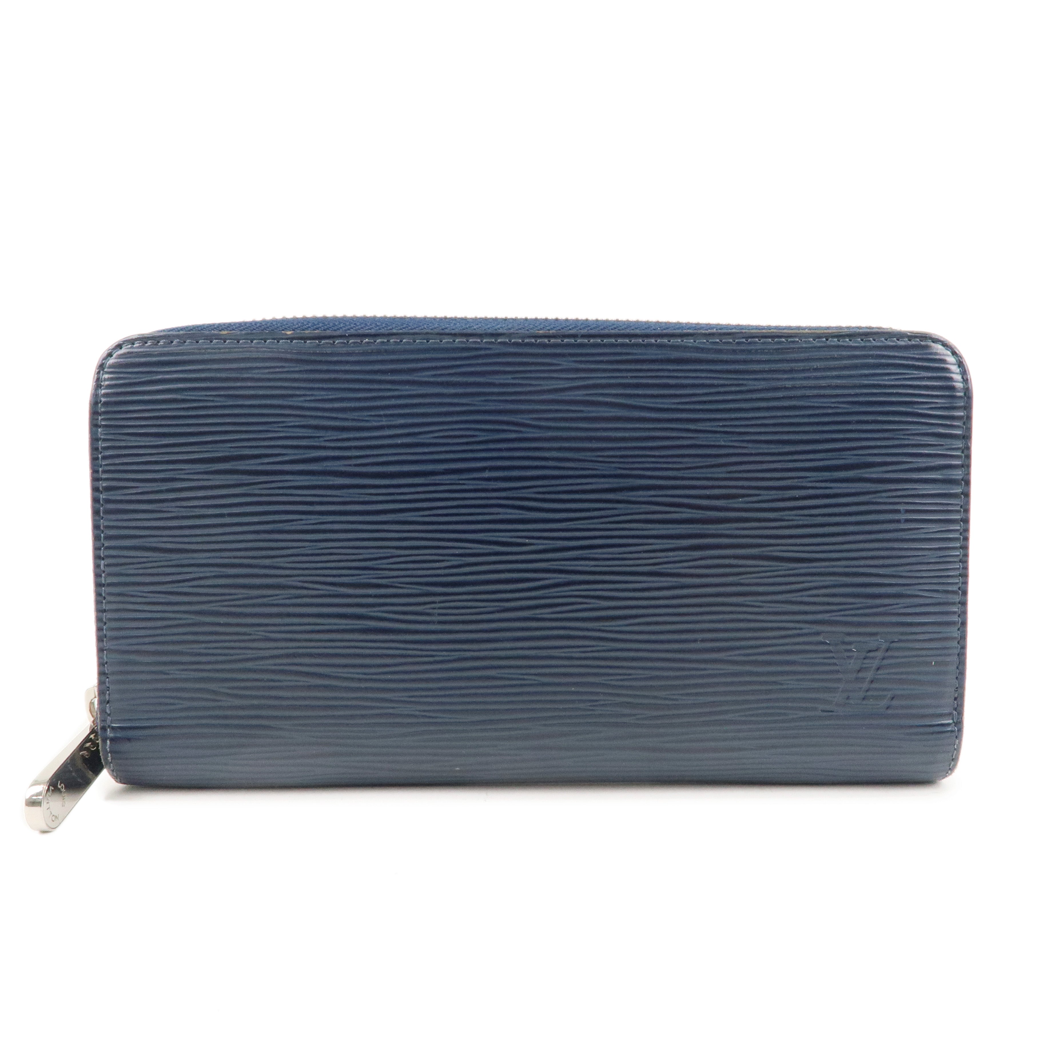 Louis Vuitton Epi Zippy Wallet Long Wallet Andigo Blue M60307