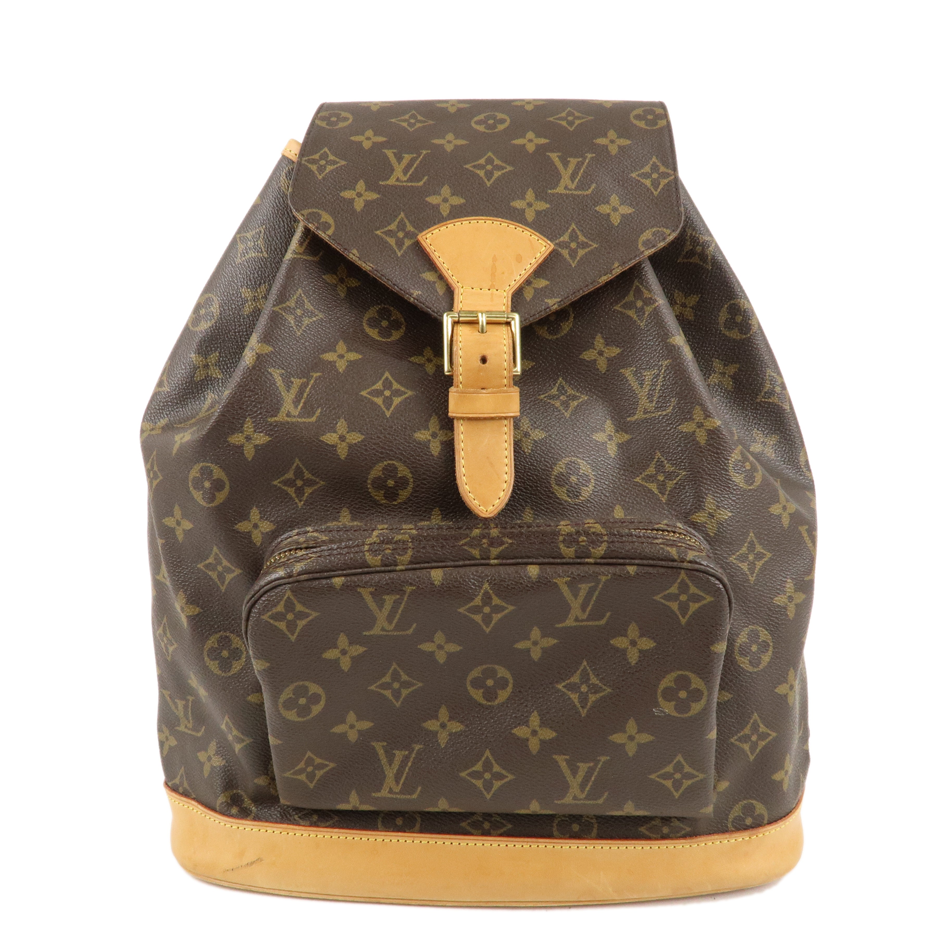 Louis Vuitton Monogram Montsouris GM Back Pack Brown M51135