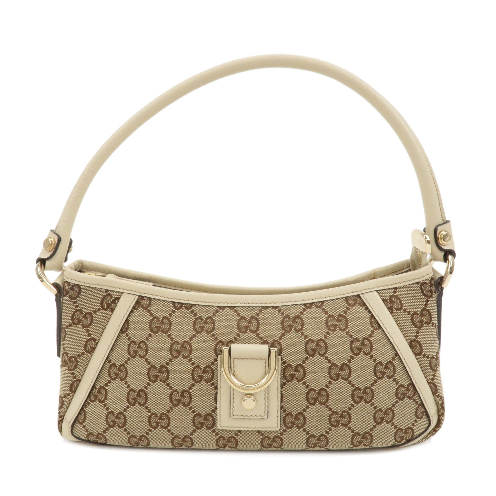 GUCCI-Abbey-GG-Canvas-Leather-Shoulder-Bag-Beige-Ivory-130939