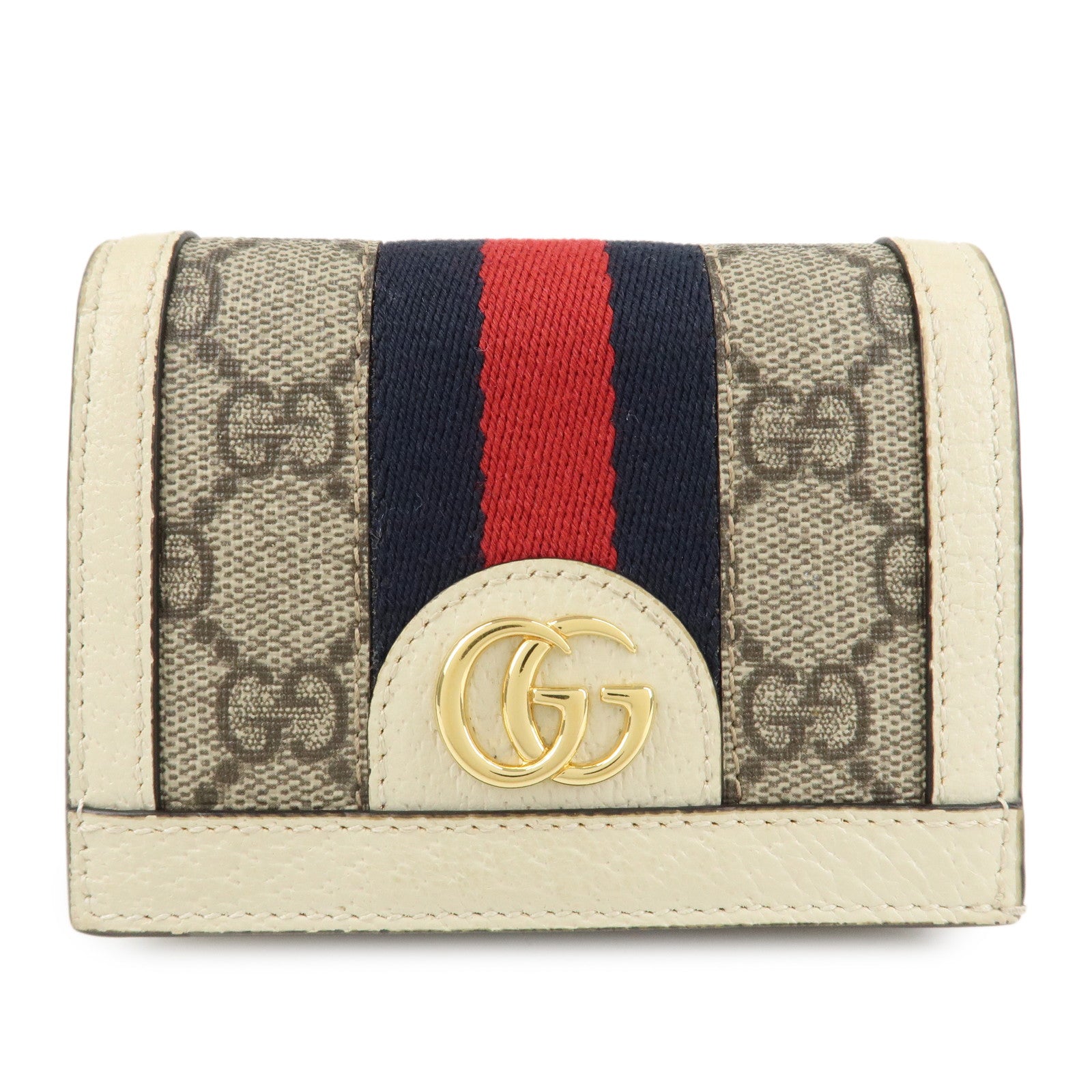 GUCCI-Ophidia-Sherry-GG-Supreme-Leather-Compact-Wallet-523155