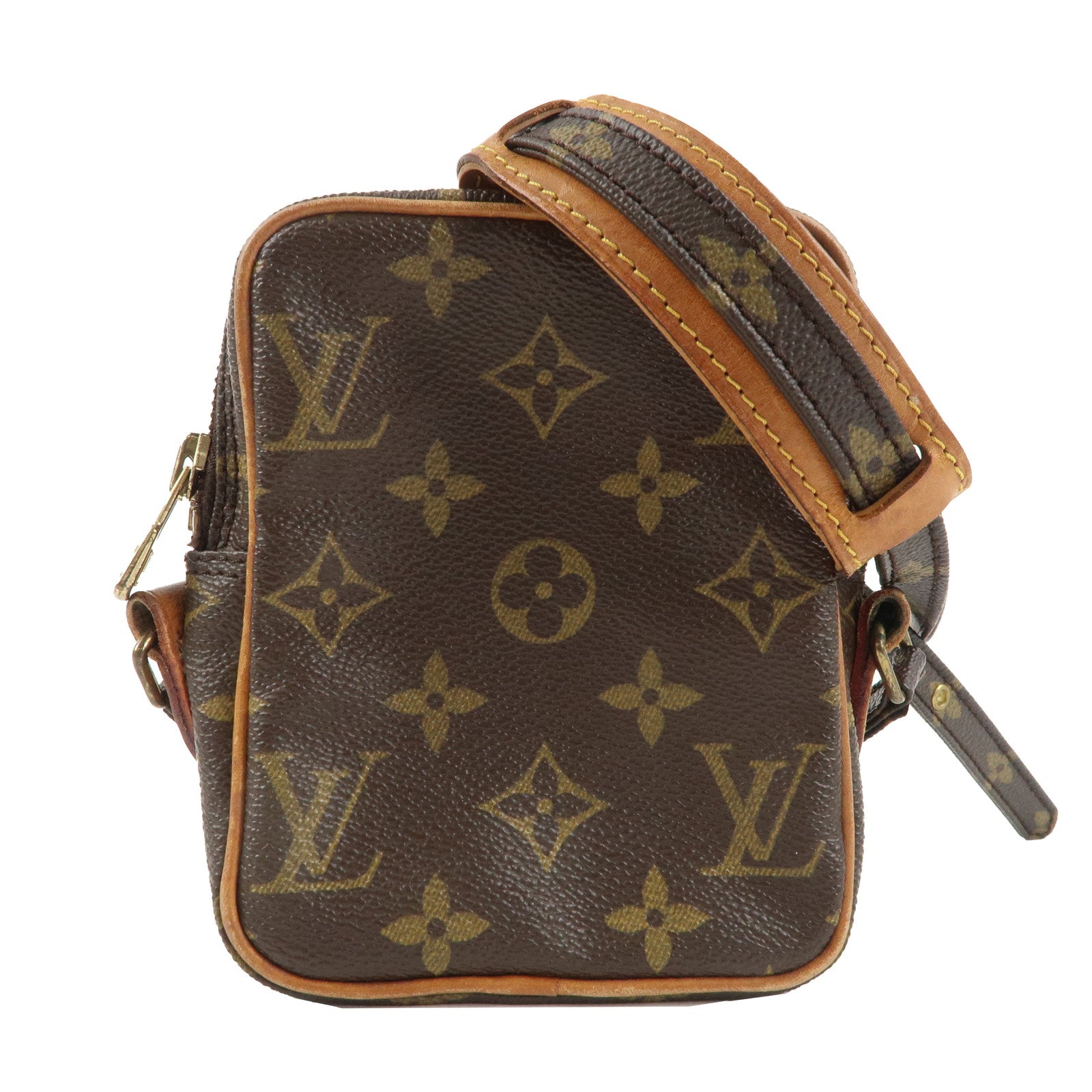 Louis Vuitton Monogram Mini Danube Shoulder Bag Brown M45268