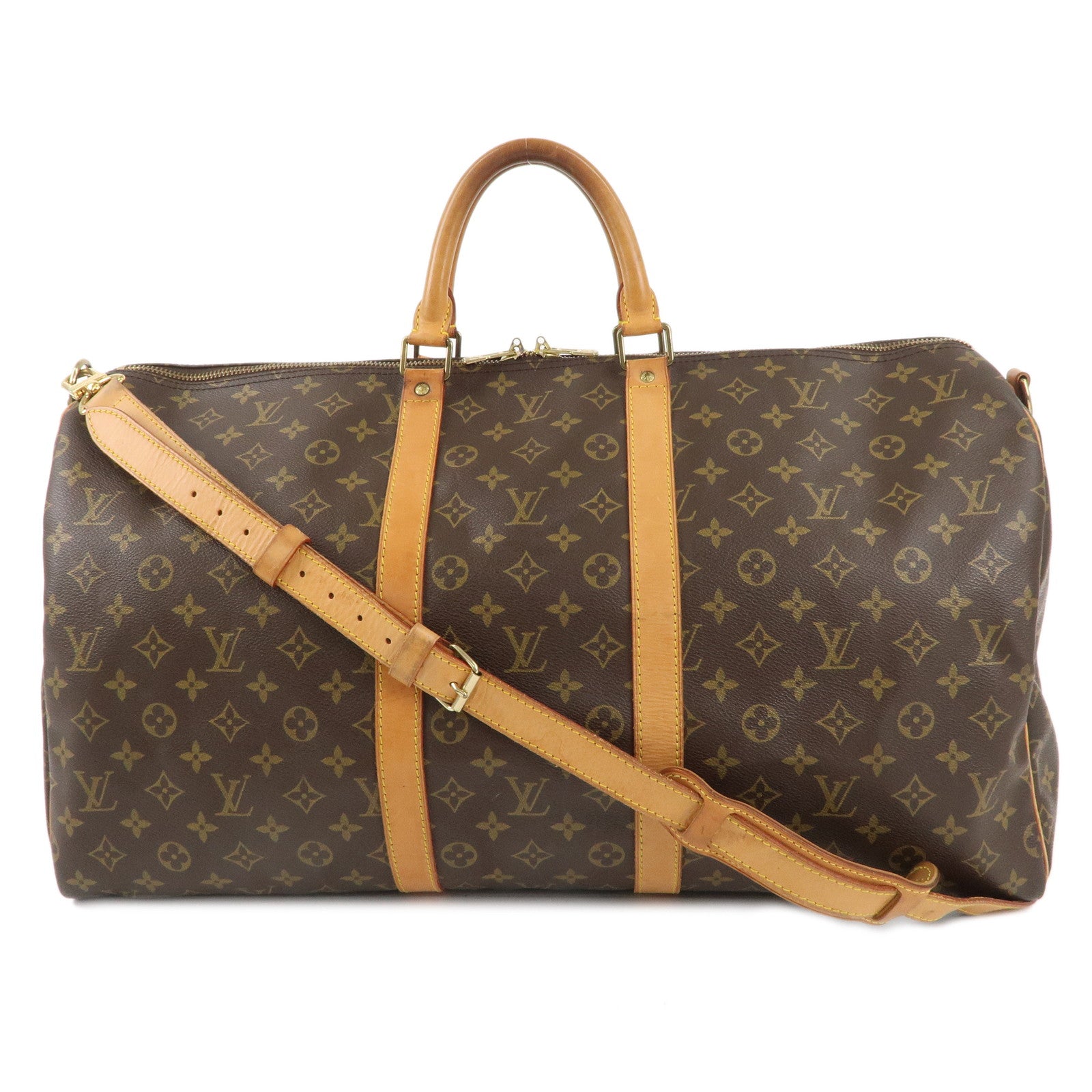 Louis-Vuitton-Monogram-Keep-All-Bandouliere-55-Bag-M41414