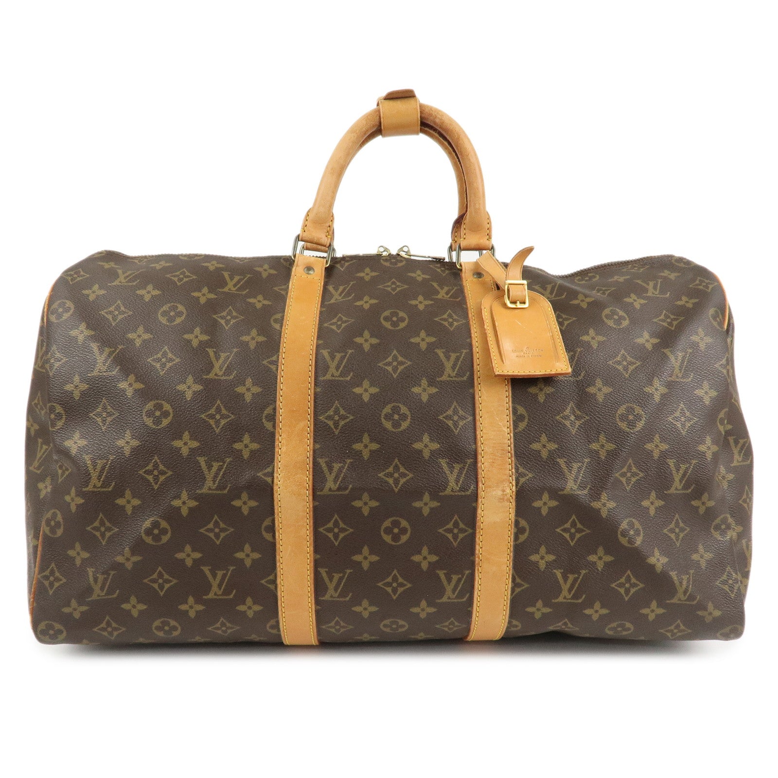 Louis-Vuitton-Monogram-Keep-All-50-Boston-Bag-Brown-M41426