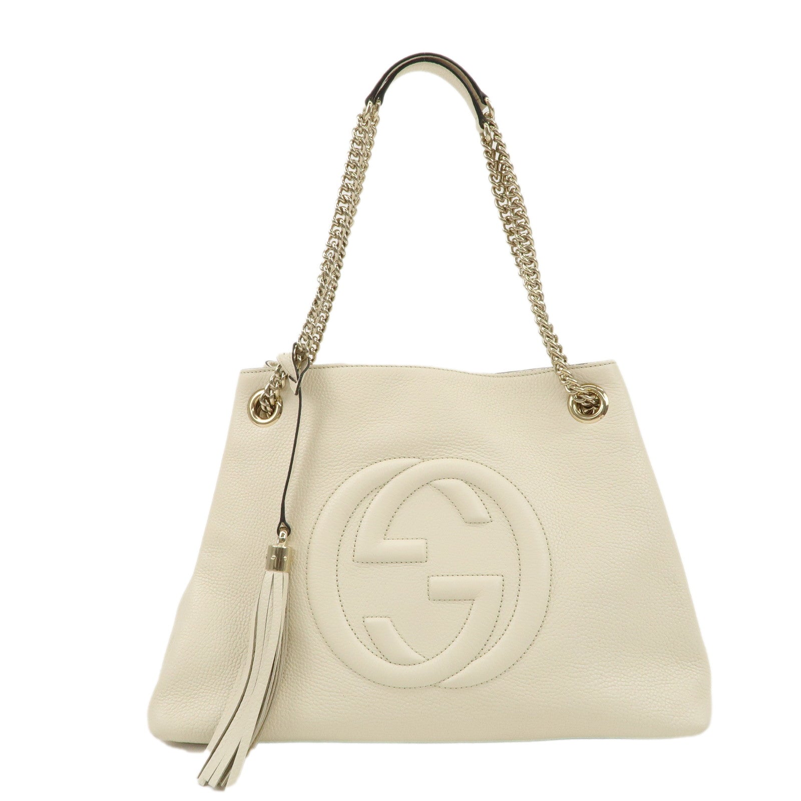 GUCCI-SOHO-Interlocking-G-Leather-Chain-Shoulder-Bag-Ivory-536196