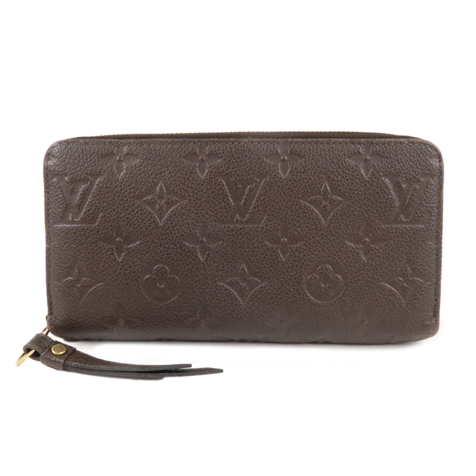 Louis-Vuitton-Monogram-Empreinte-Zippy-Wallet-Terre-Brown-M60548