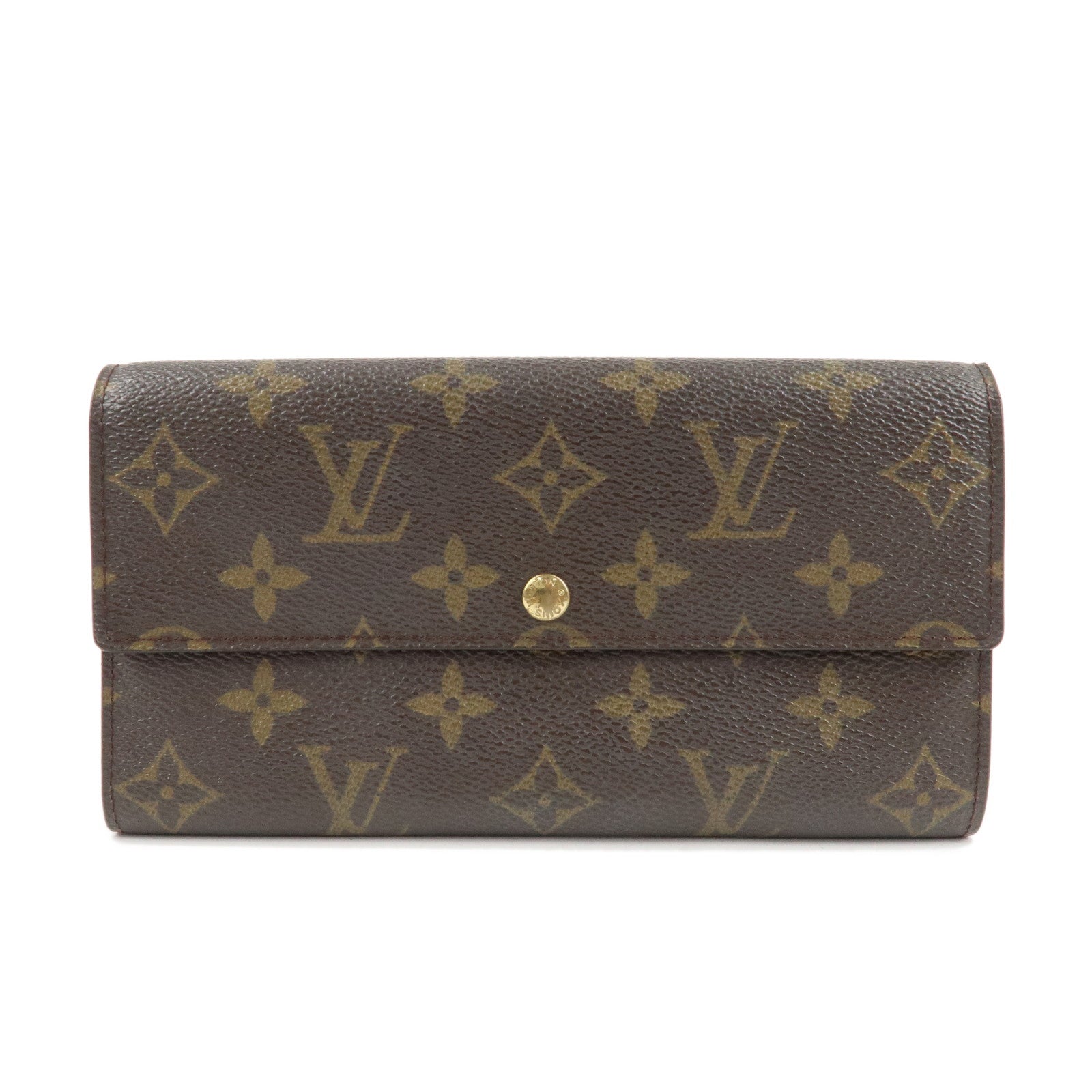 Louis-Vuitton-Monogram-Porte-Monnaie-Credit-Brown-M61726