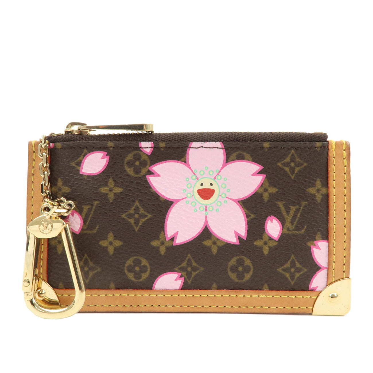 Louis-Vuitton-Cherry-Blossom-Pochette-Cles-Coin-Case-M92015