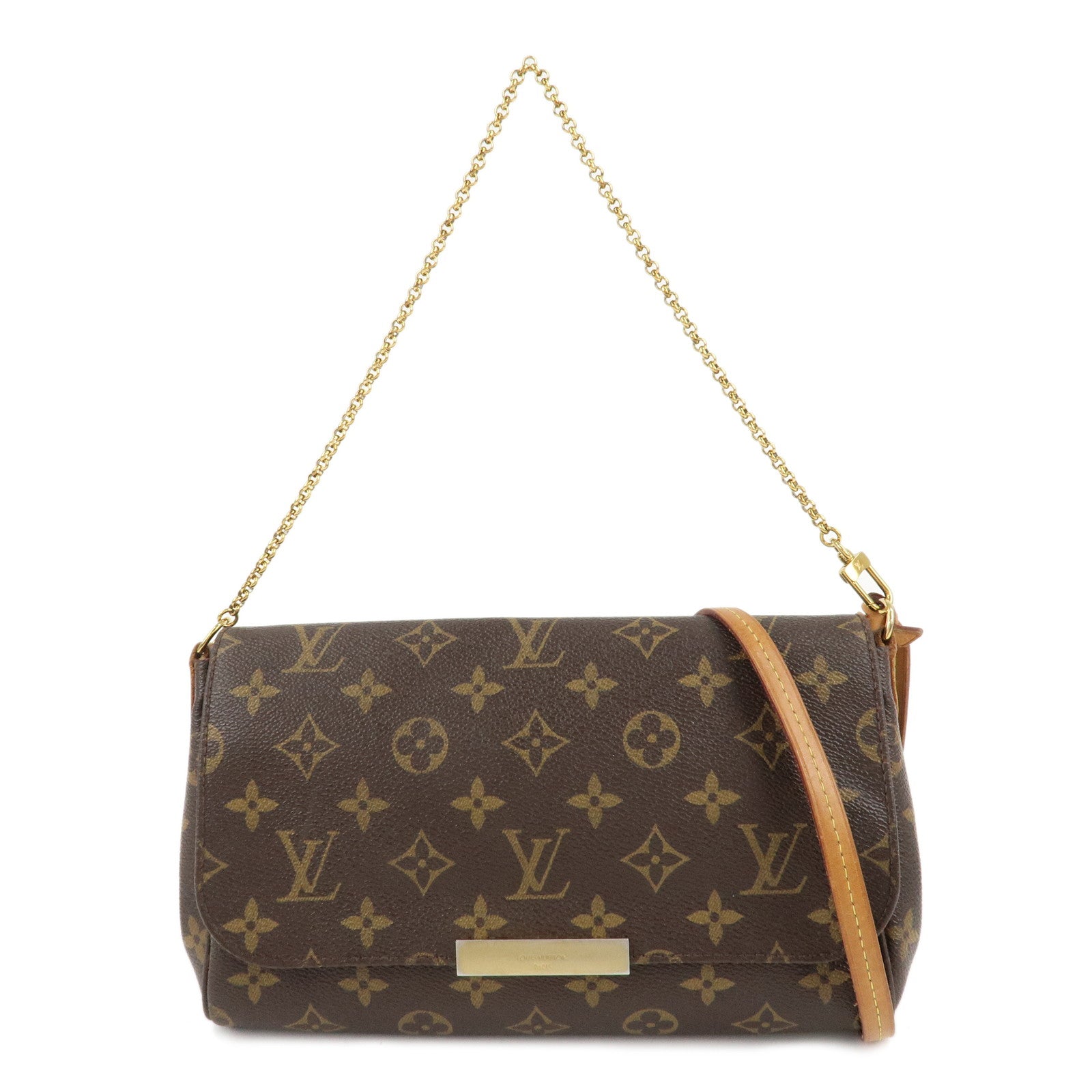 Louis-Vuitton-Monogram-Favorite-PM-2Way-Shoulder-Bag-M40717