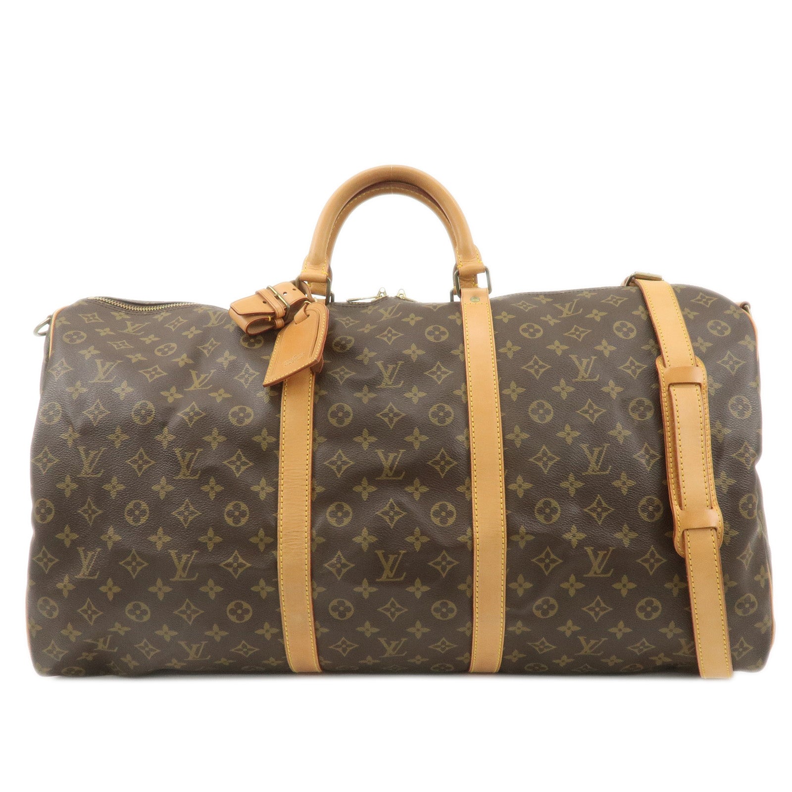 Louis Vuitton Monogram Keep All Bandouliere 60 Bag M41412