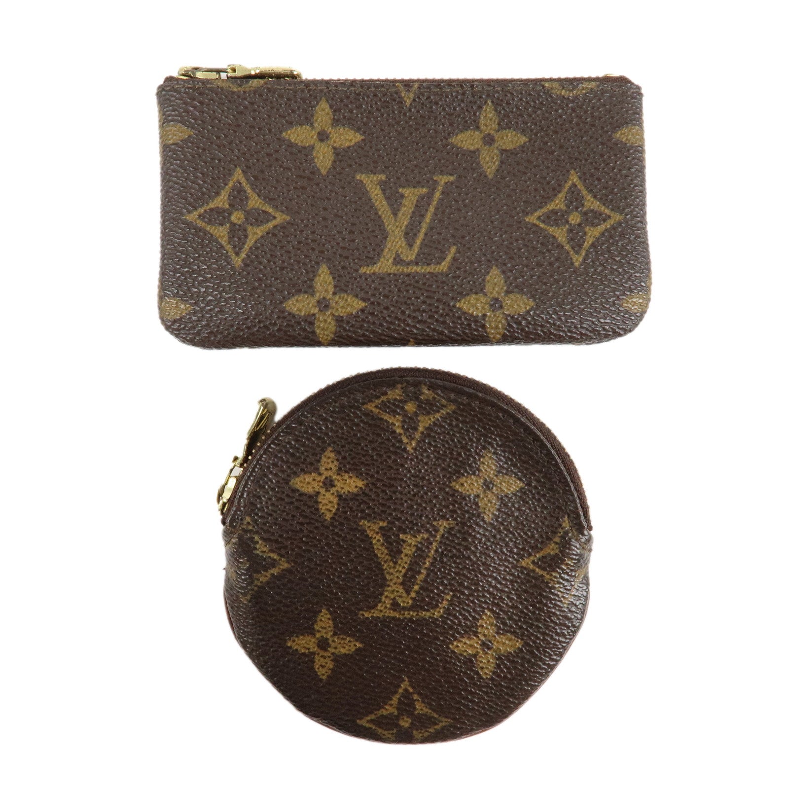 Louis-Vuitton-Monogram-Set-of-2-Coin-Case-Brown-M62650-M61926