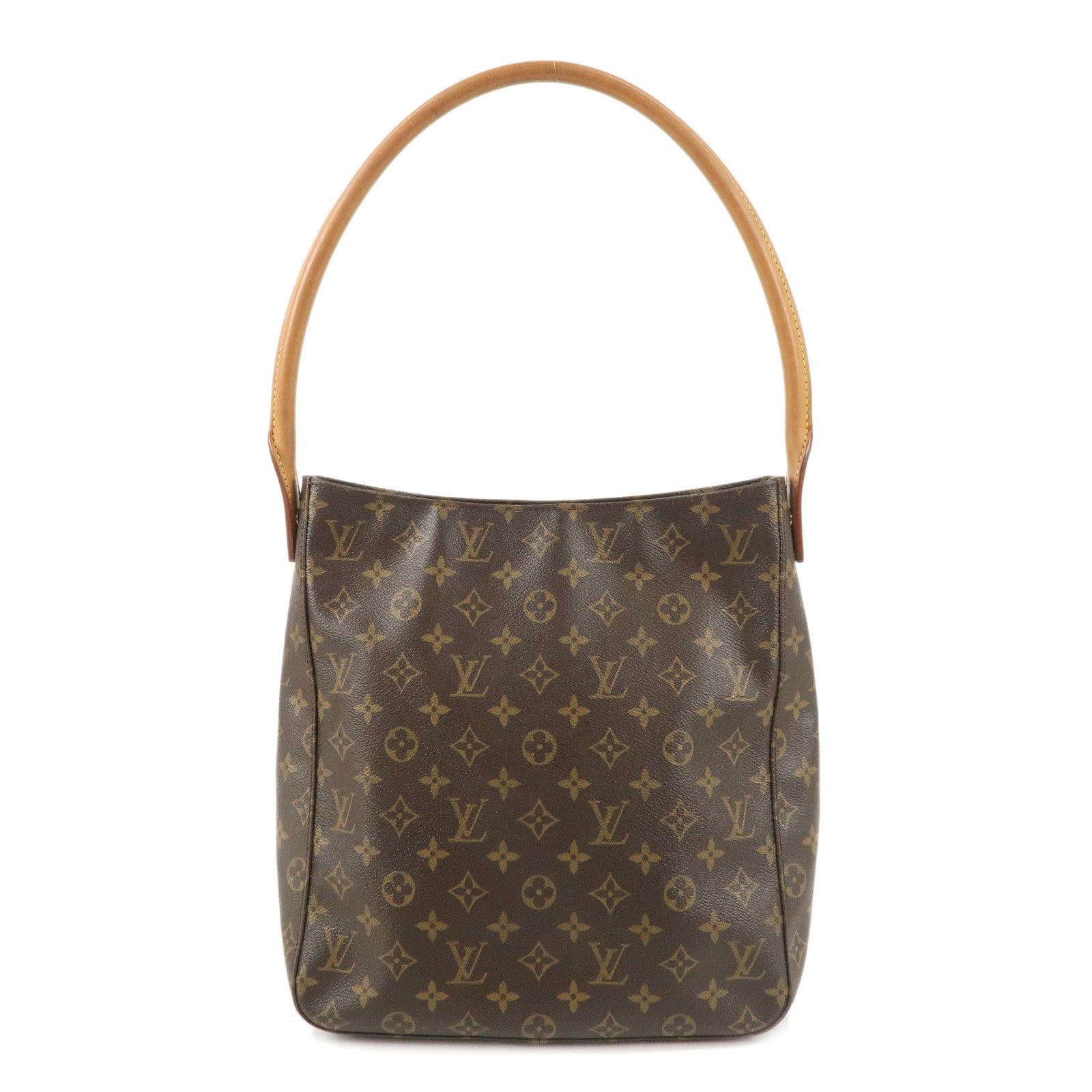 Louis Vuitton Monogram Looping GM Shoulder Bag Brown M51145