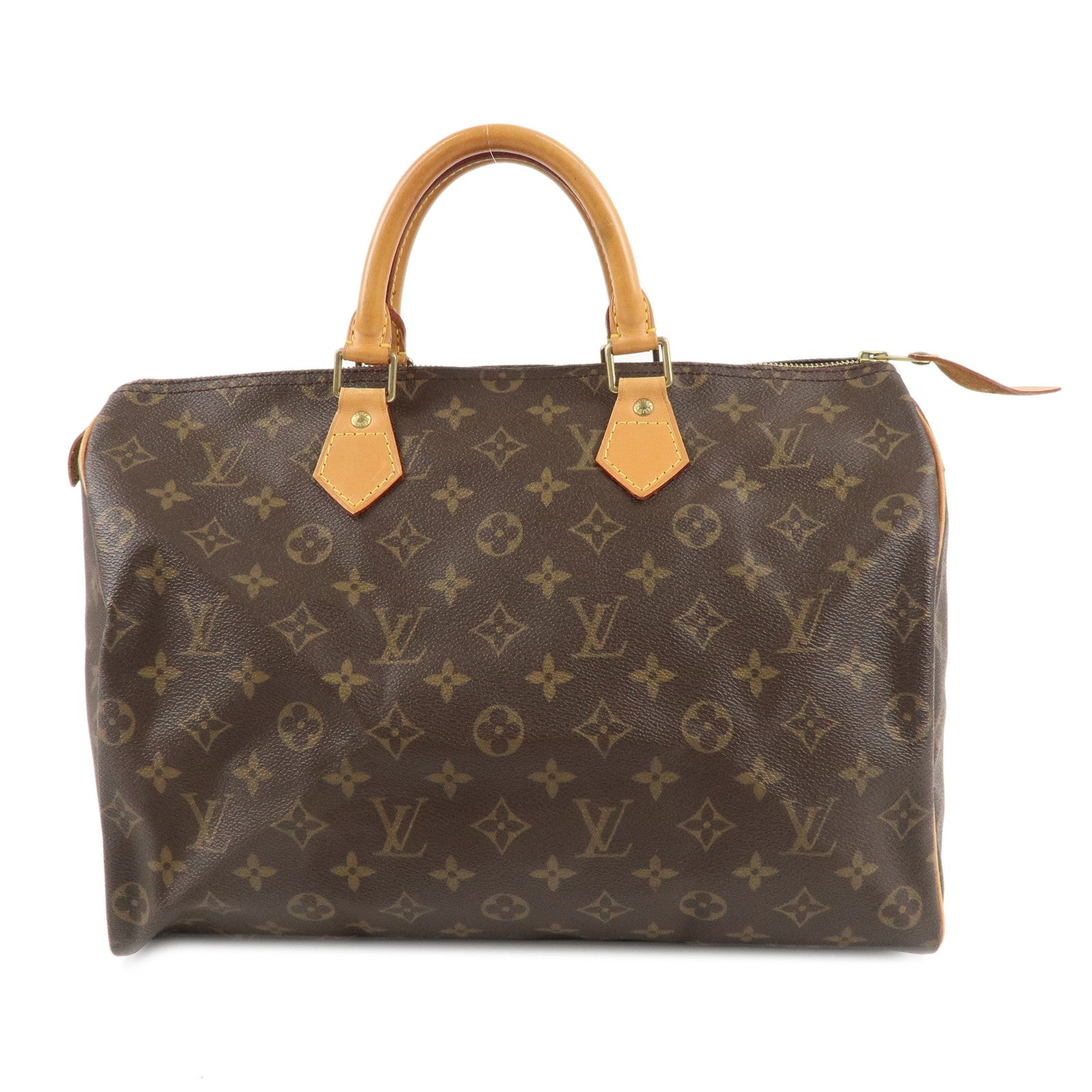 Louis-Vuitton-Monogram-Speedy-35-Hand-Bag-Boston-Bag-M41524