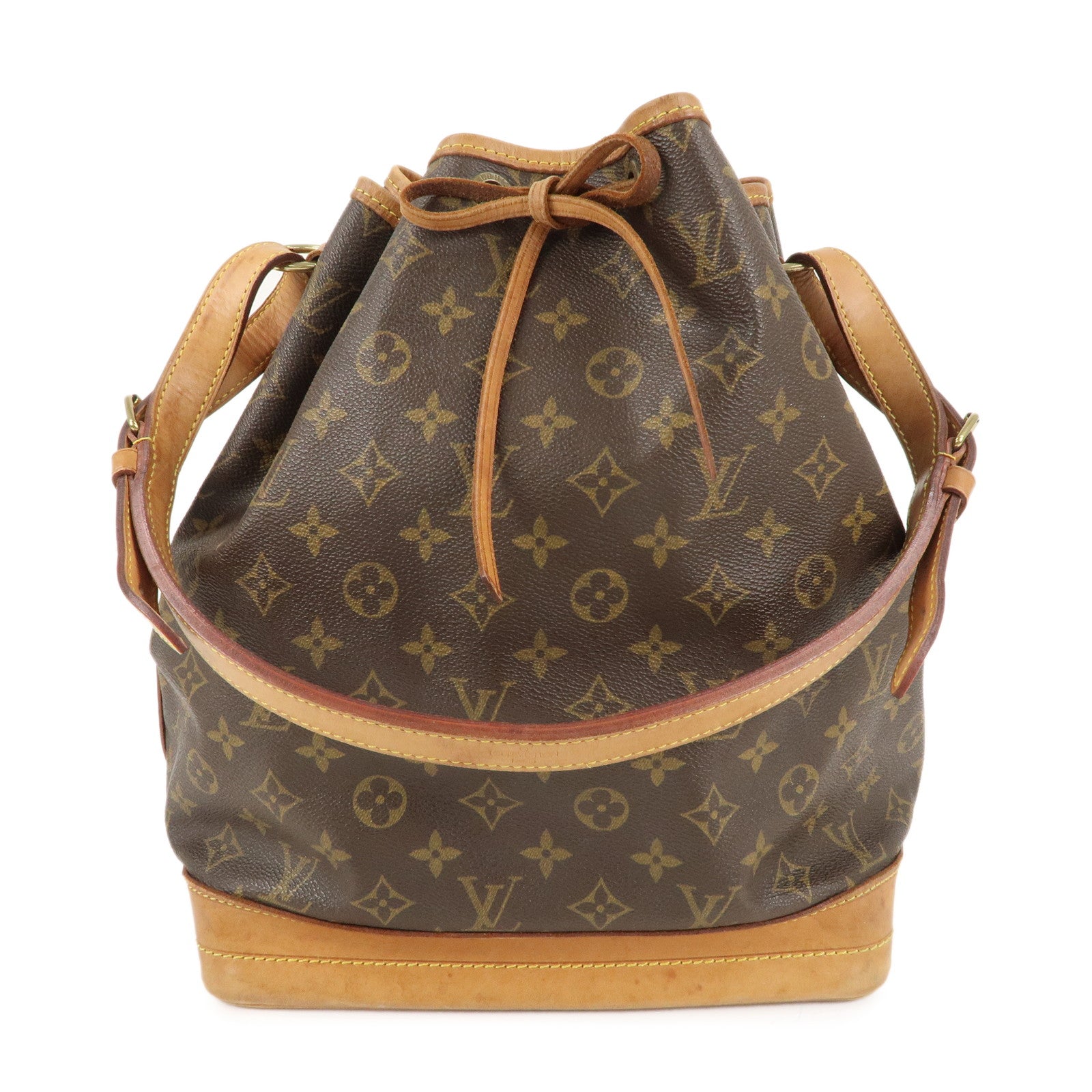 Louis-Vuitton-Monogram-Noe-Shoulder-Bag-Hand-Bag-Brown-M42224