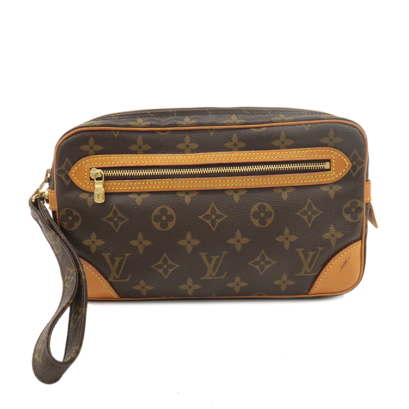 Louis Vuitton Monogram Marly Dragonne GM Clutch Bag M51825