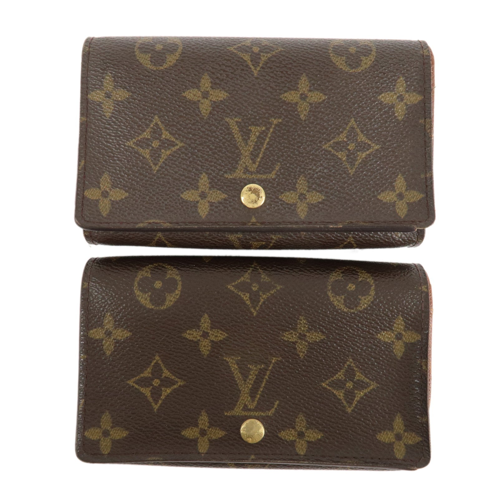 Louis-Vuitton-Monogram-Set-of-2-Wallet-M61730