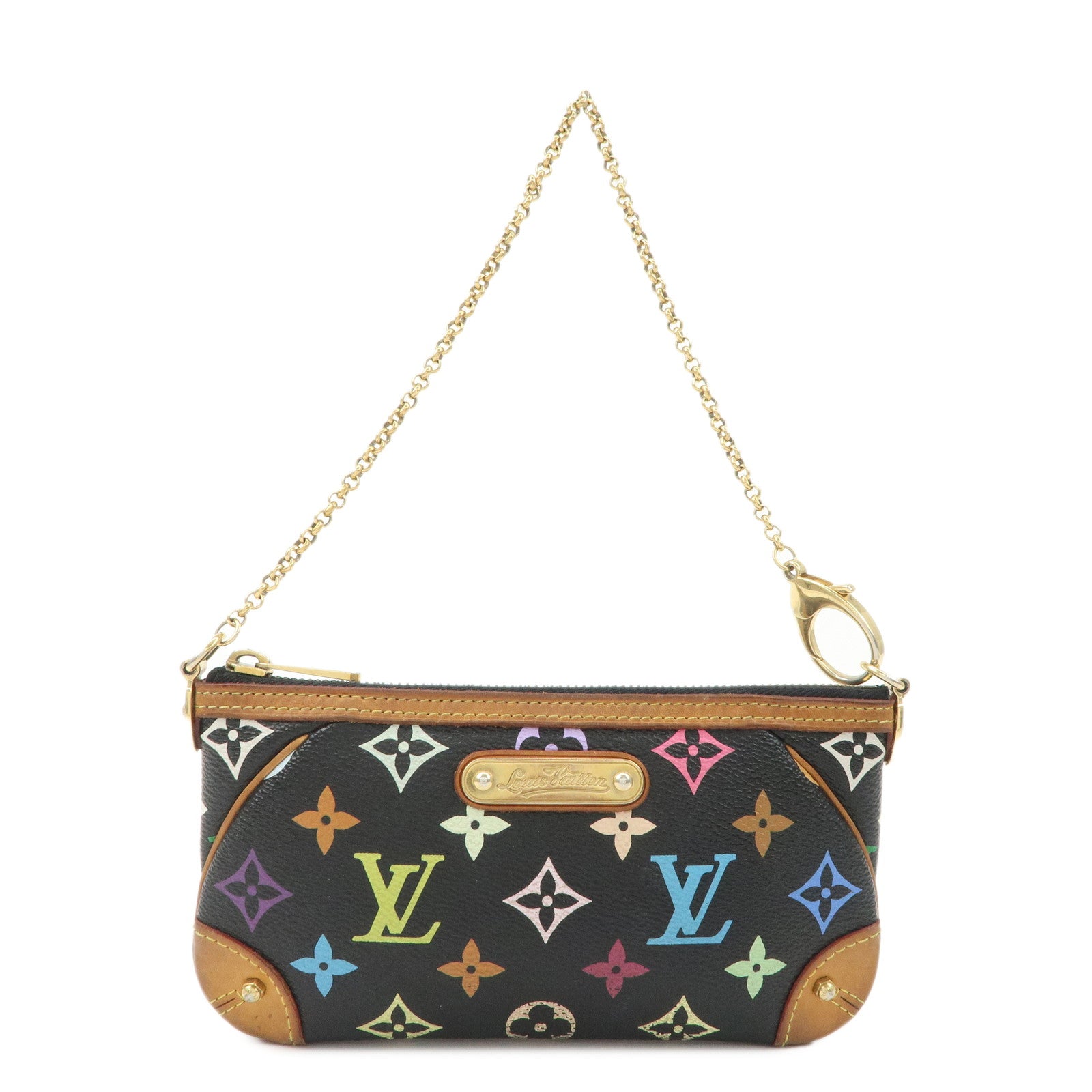 Louis-Vuitton-Monogram-MultiColor-Pochette-Milla-MM-Pouch-M60097