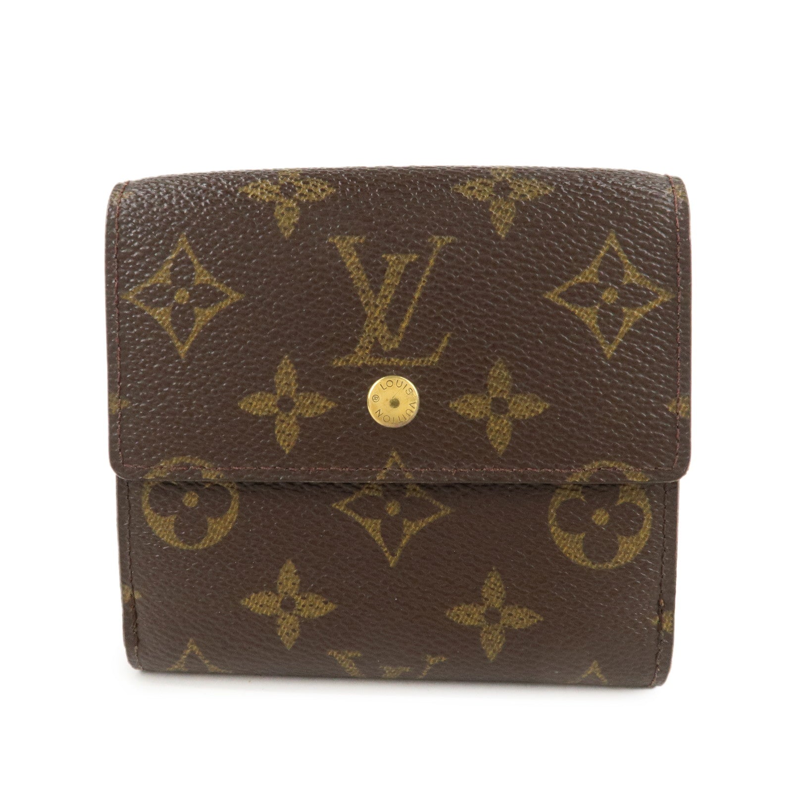 Louis-Vuitton-Monogram-Portefeuille-Elise-Wallet-M61654