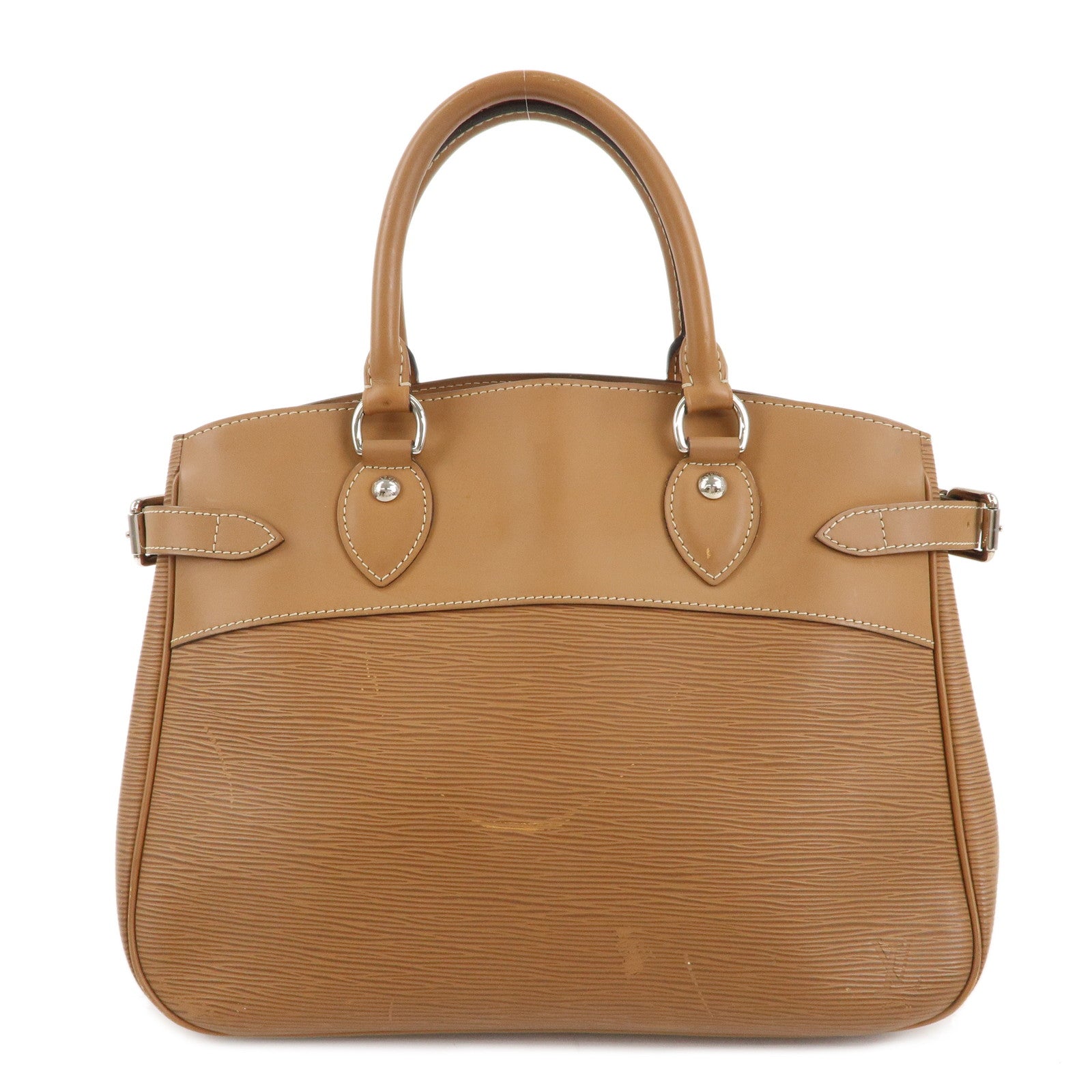 Louis-Vuitton-Epi-Leather-Passy-PM-Tote-Hand-Bag-Camel-M5926I