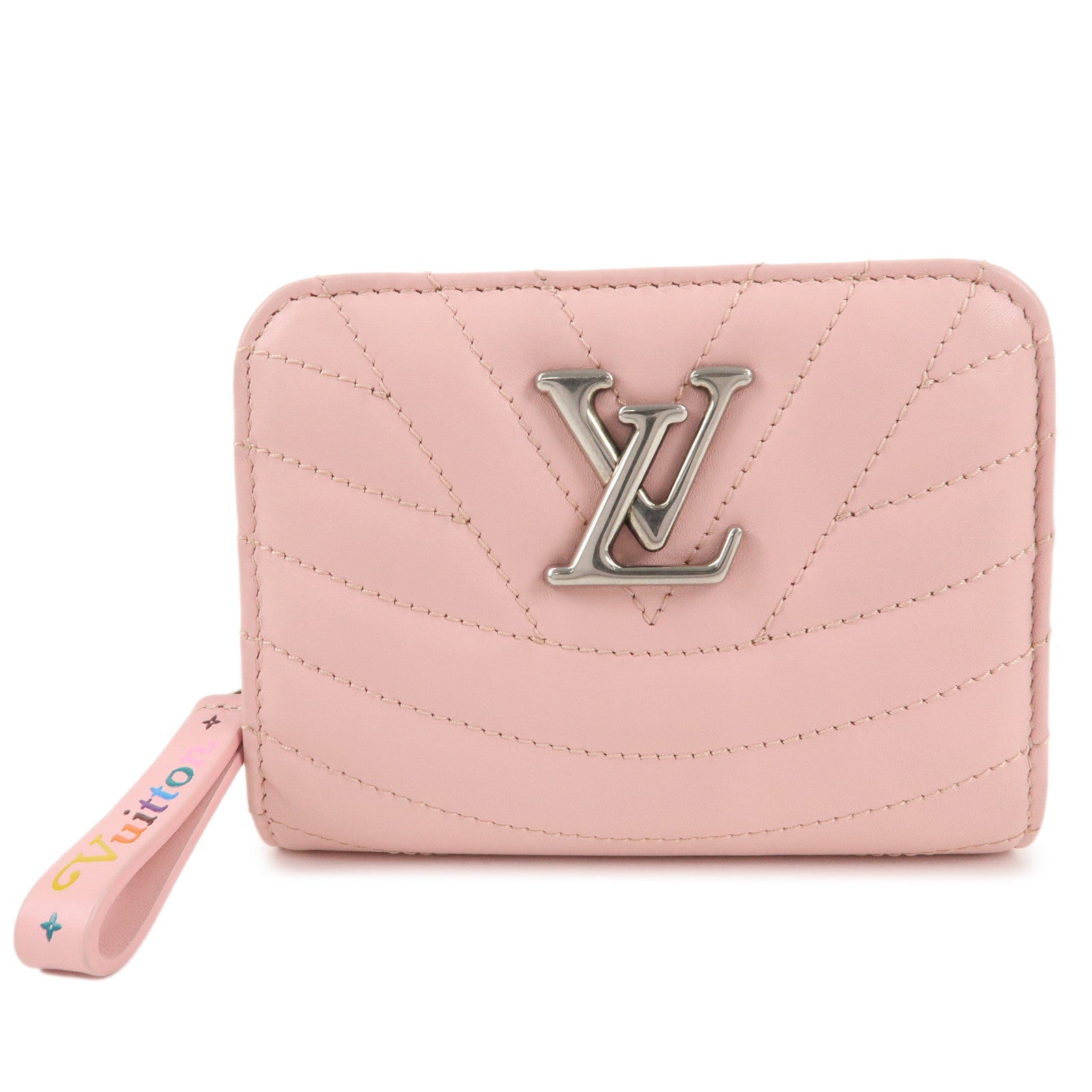 Louis-Vuitton-New-Wave-Zipprd-Compact-Wallet-Smoothie-Pink-M63791