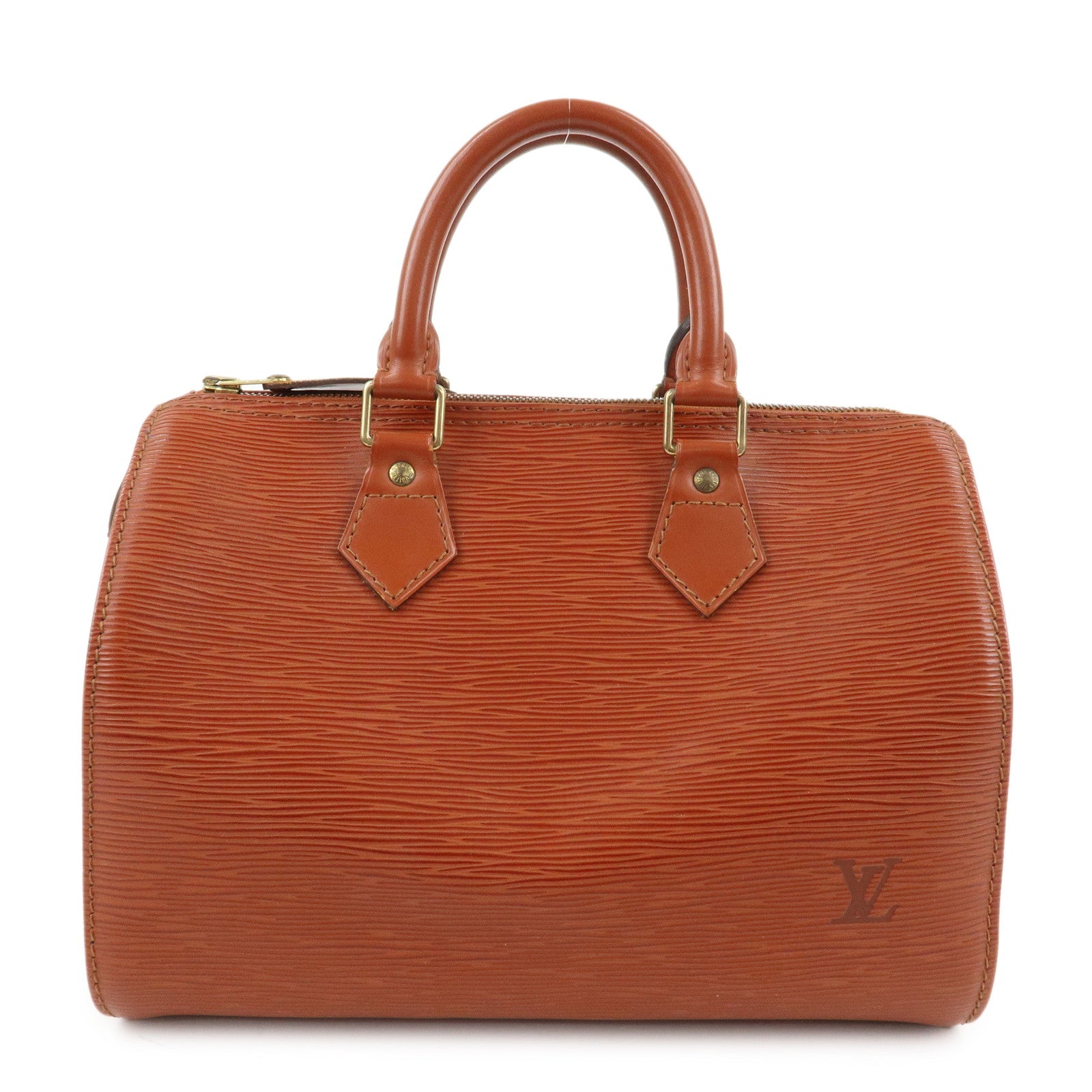 Louis-Vuitton-Epi-Speedy-25-Hand-Boston-Bag-Kenya-Brown-M43013