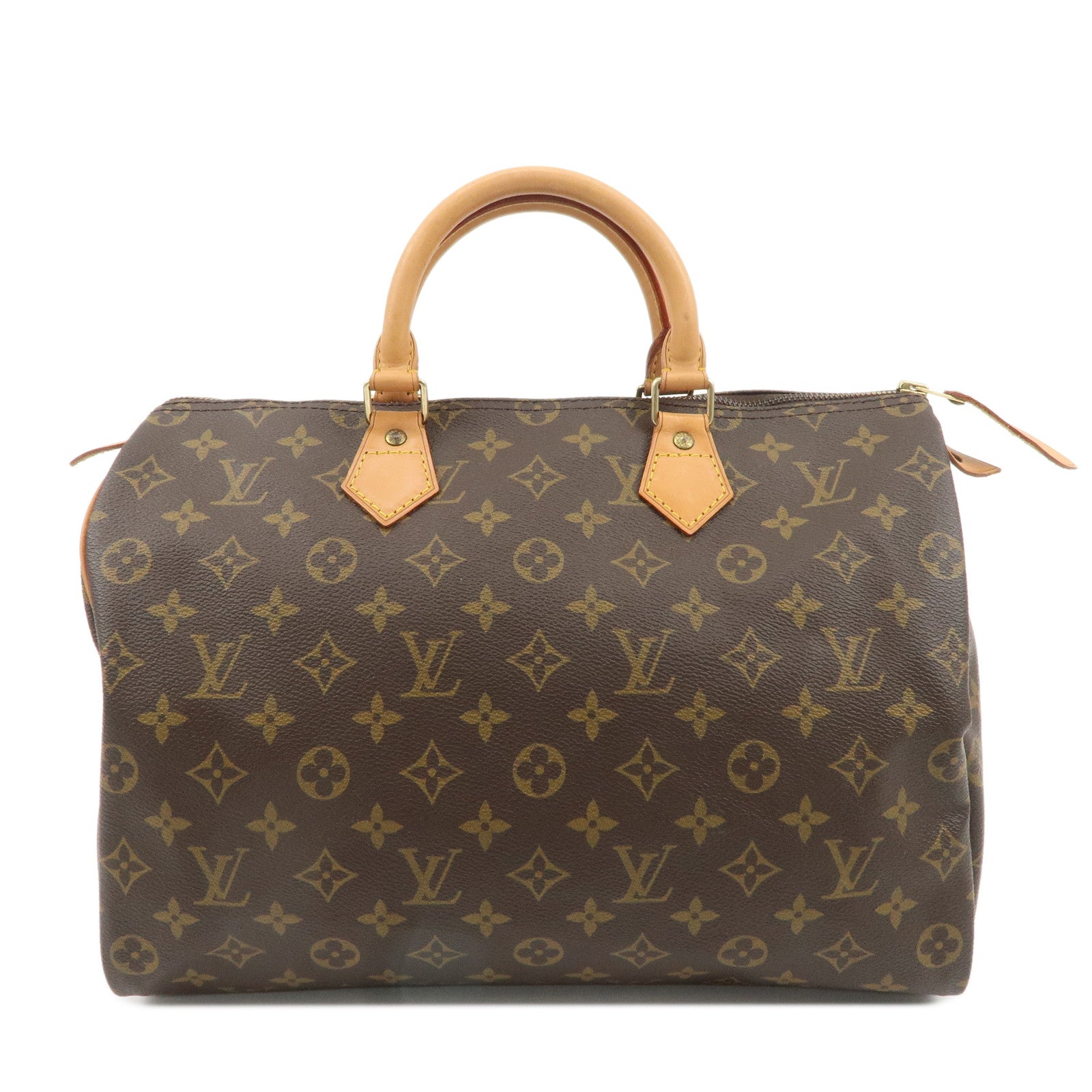 Louis-Vuitton-Monogram-Speedy-35-Hand-Bag-Boston-Bag-M41524