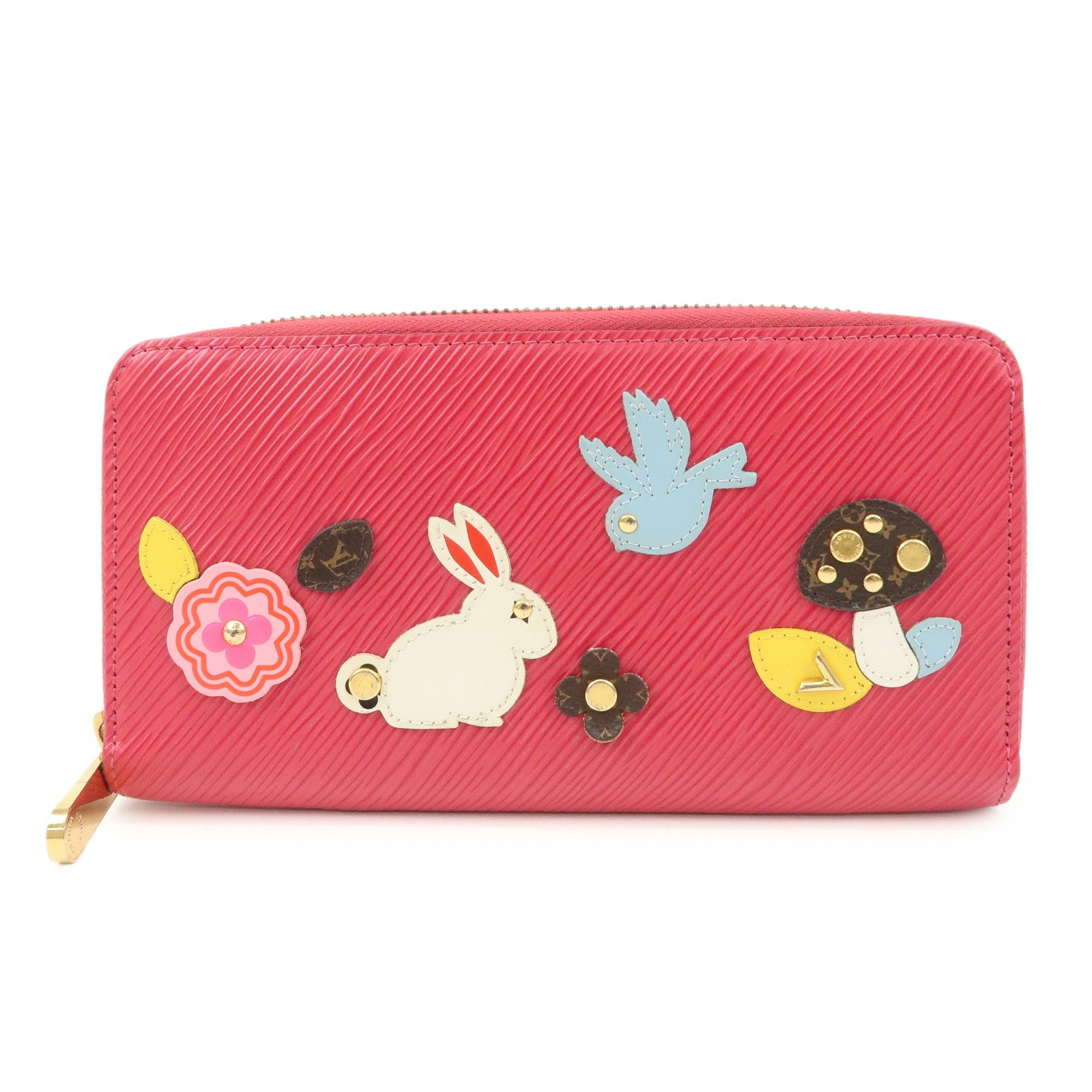 Louis-Vuitton-Epi-Monogram-Zip-Aroound-Wallet-Animal-Rabbit-M62609