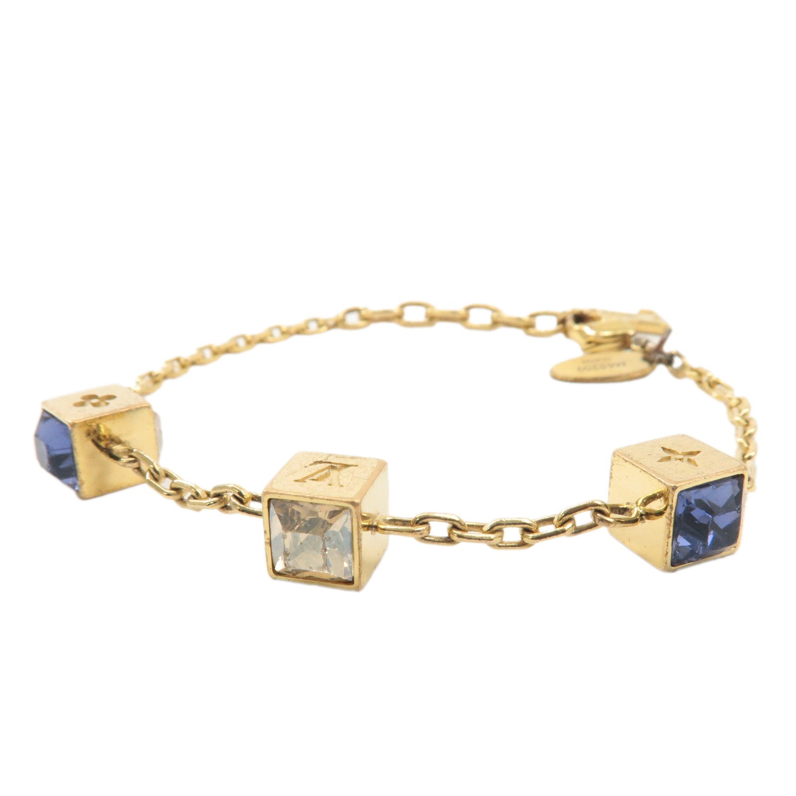 Louis Vuitton Bracelet Gambling Chain Bracelet Gold M65209