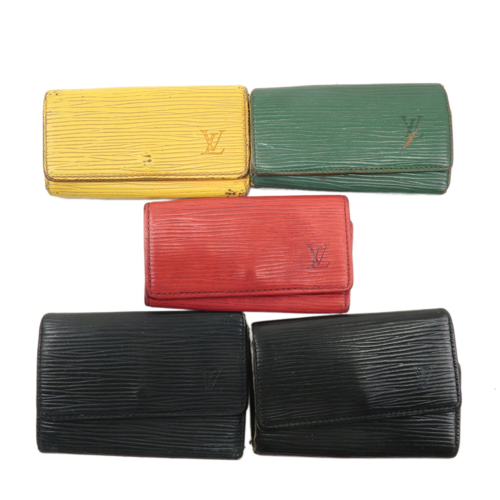 Louis Vuitton Epi Leather Set of 5 Multiclés 4&6 Key Case