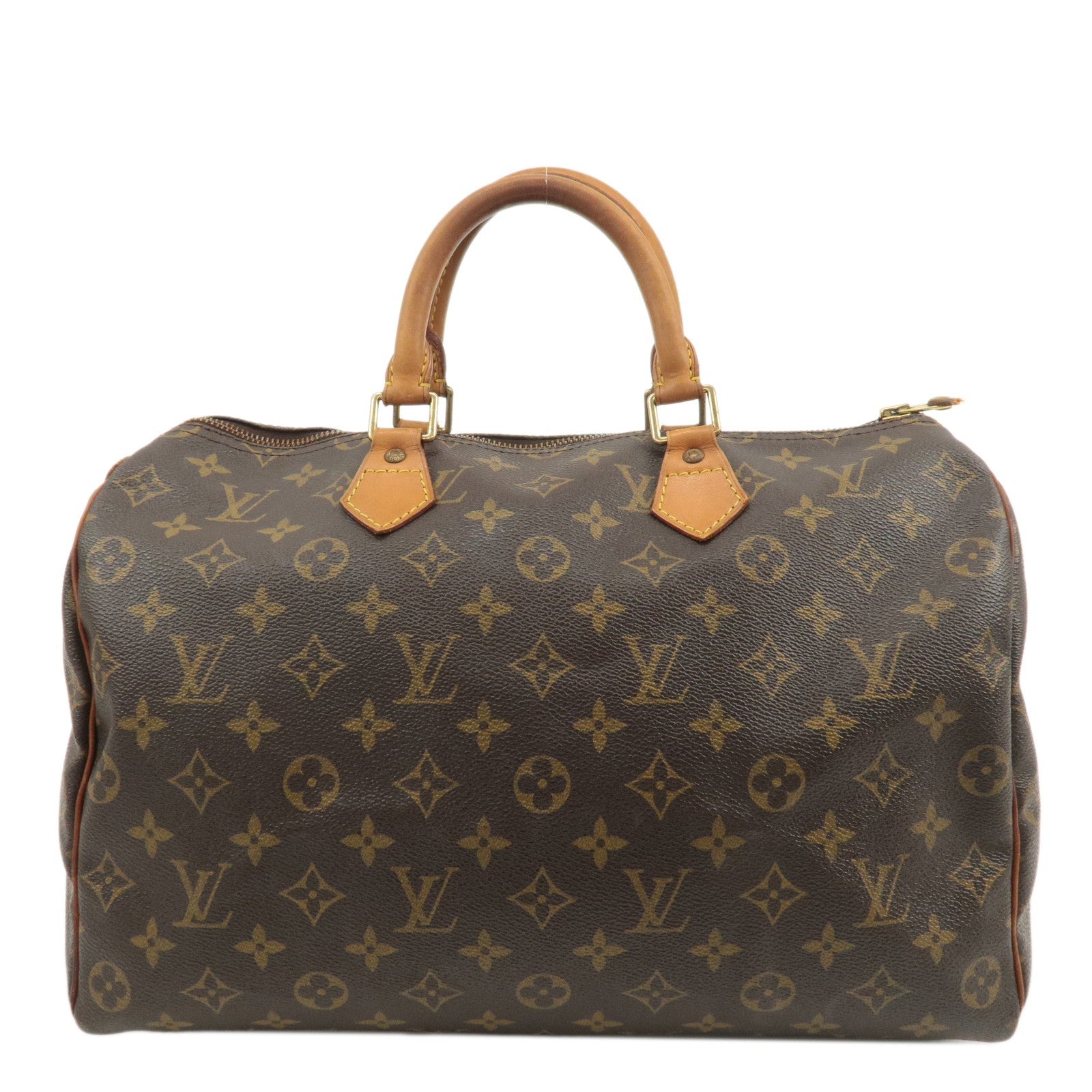 Louis-Vuitton-Monogram-Speedy-35-Hand-Bag-Boston-Bag-M41524