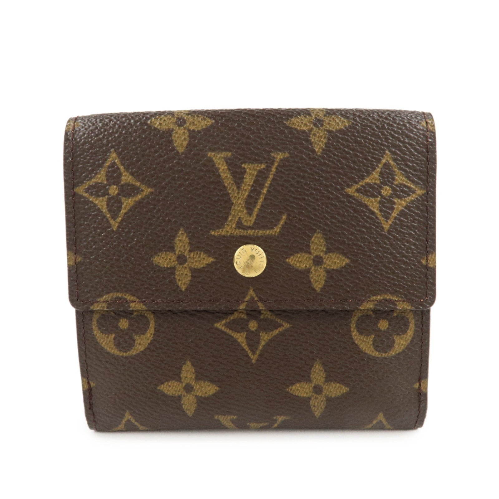 Louis-Vuitton-Monogram-Portefeuille-Elise-Wallet-M61654