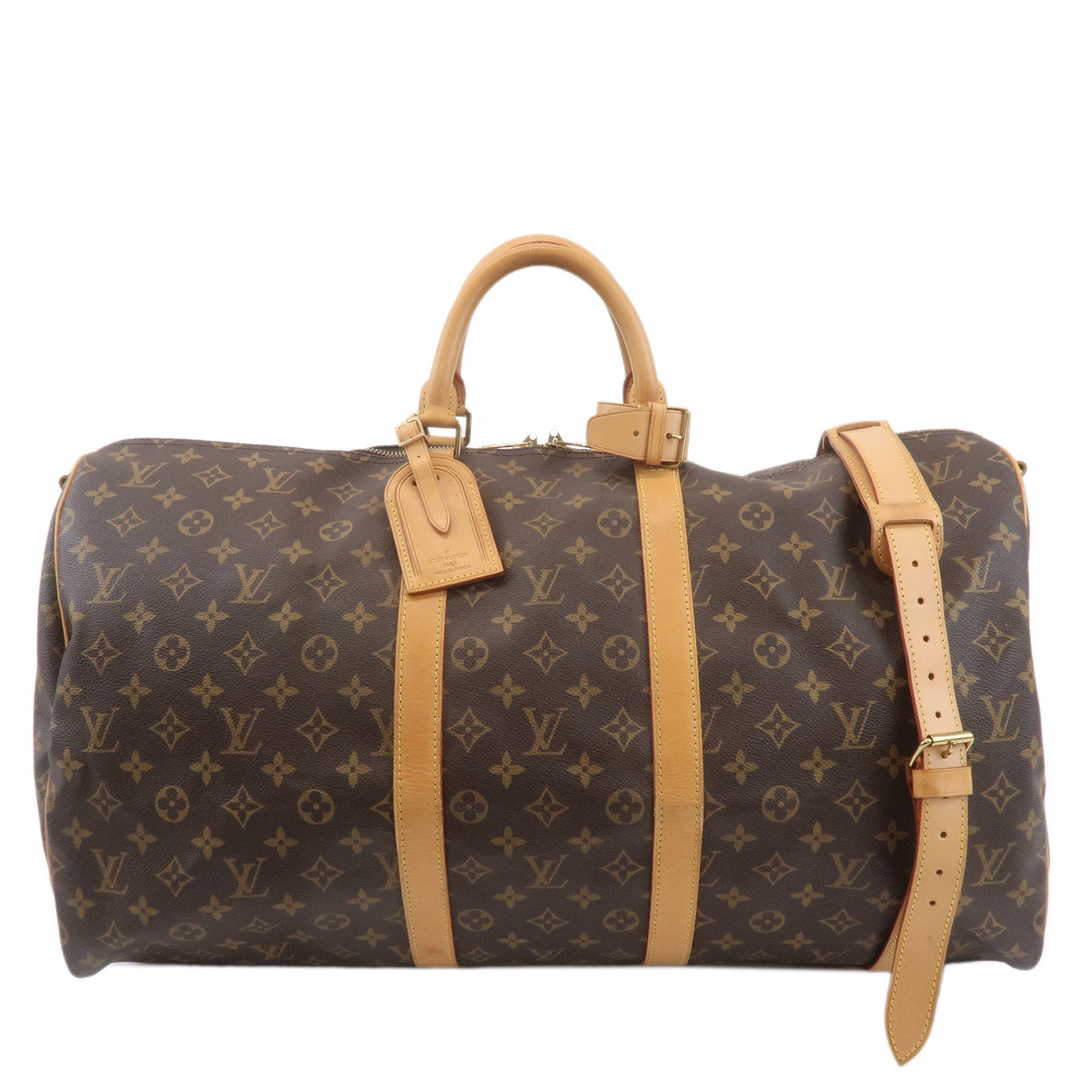 Louis-Vuitton-Monogram-Keep-All-Bandouliere-55-Bag-M41414