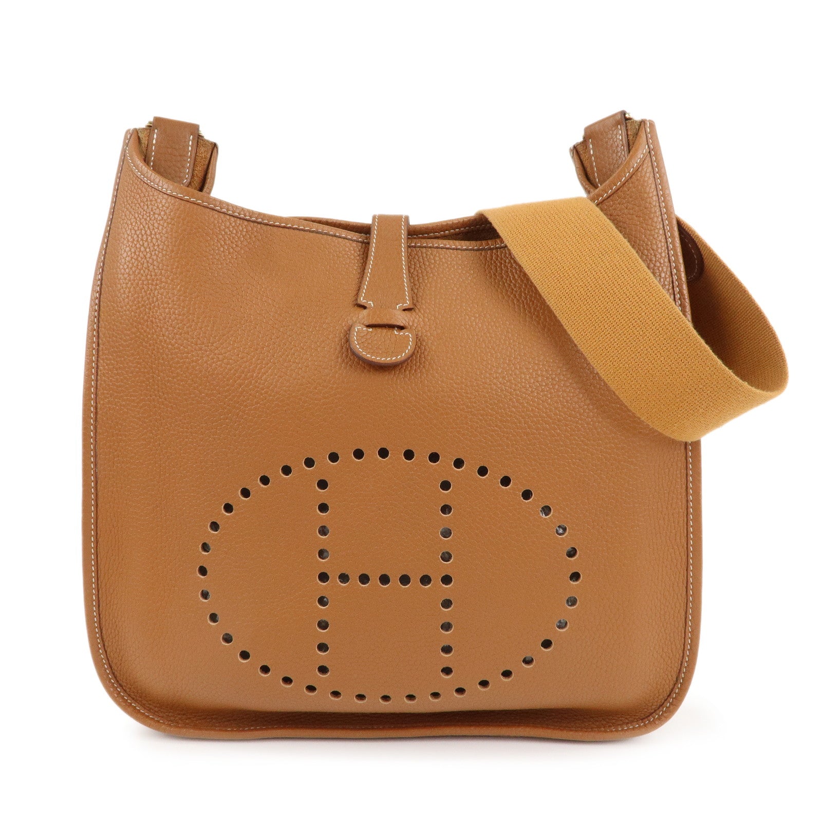 HERMES-Taurillon-Clemence-Evelyn-1GM-Shoulder-Bag-Brown-Gold